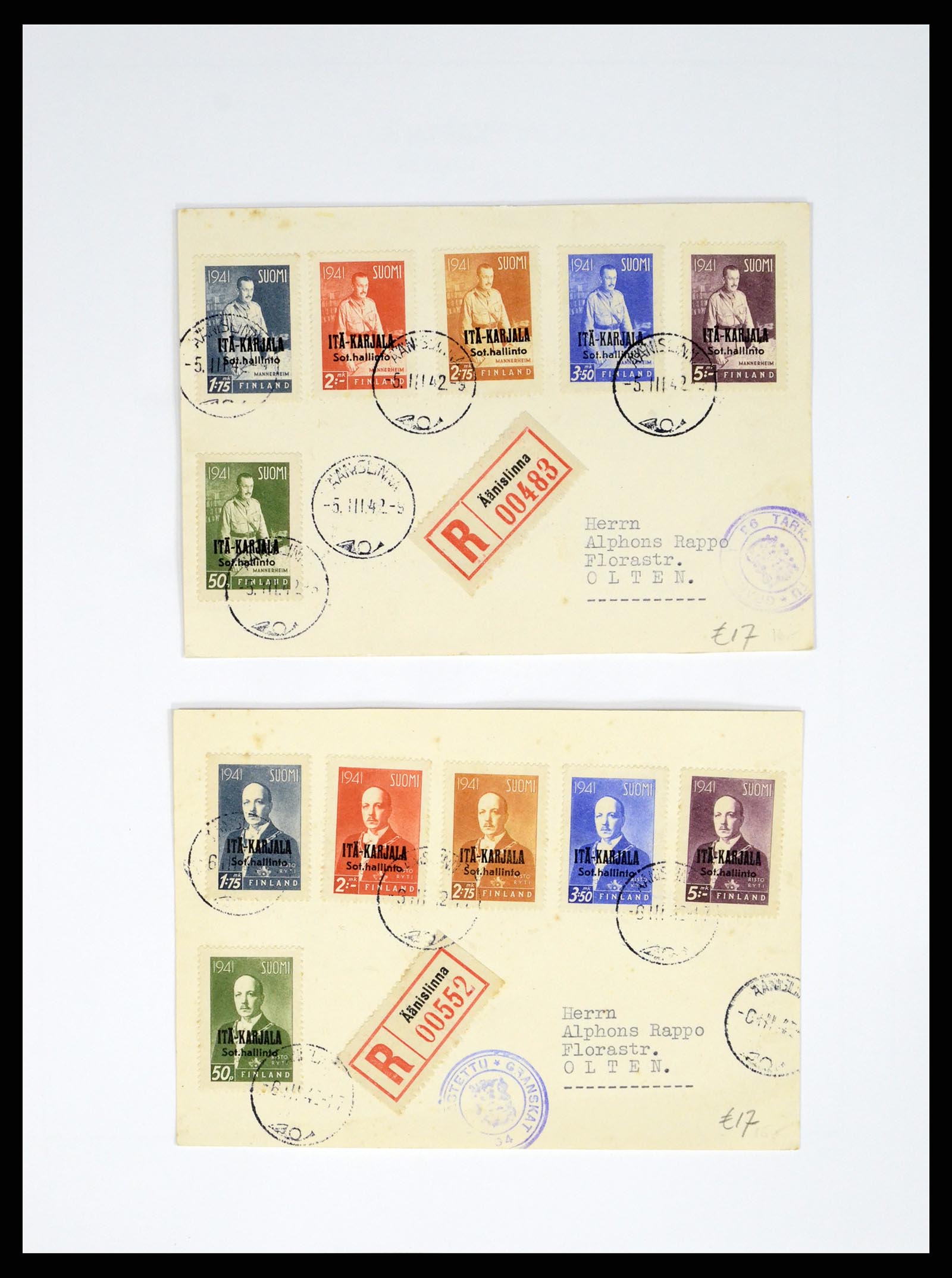 37382 066 - Postzegelverzameling 37382 Finland 1860-1979.