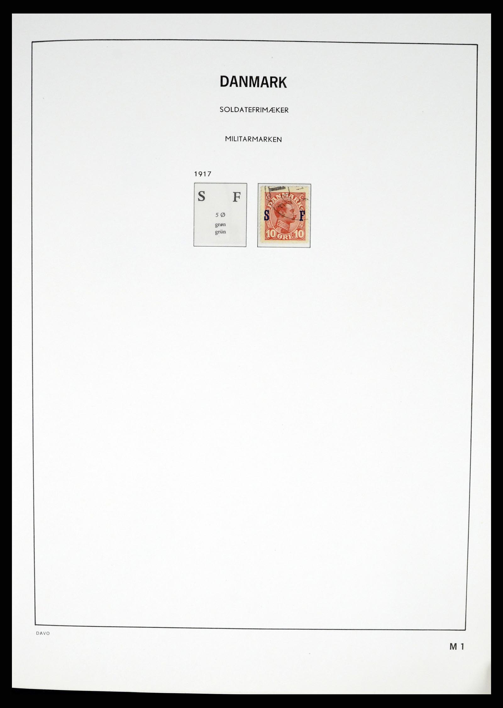 37383 035 - Postzegelverzameling 37383 Denemarken 1851-1969.