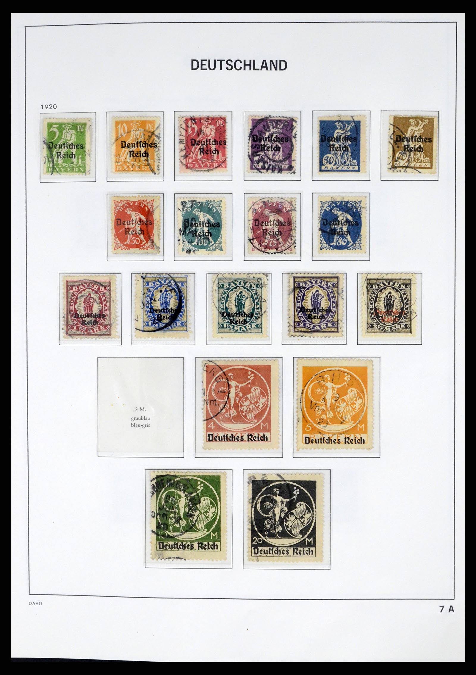 37384 008 - Postzegelverzameling 37384 Duitse Rijk 1872-1945.