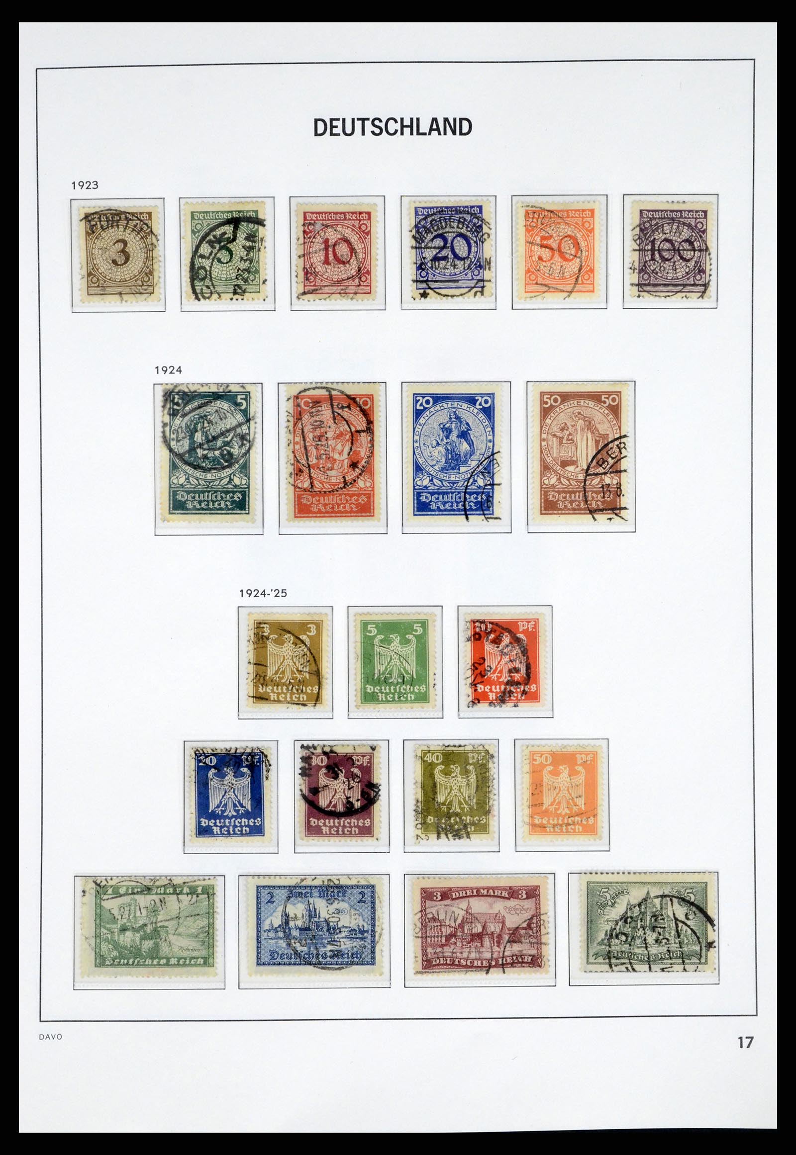 37384 018 - Stamp collection 37384 German Reich 1872-1945.