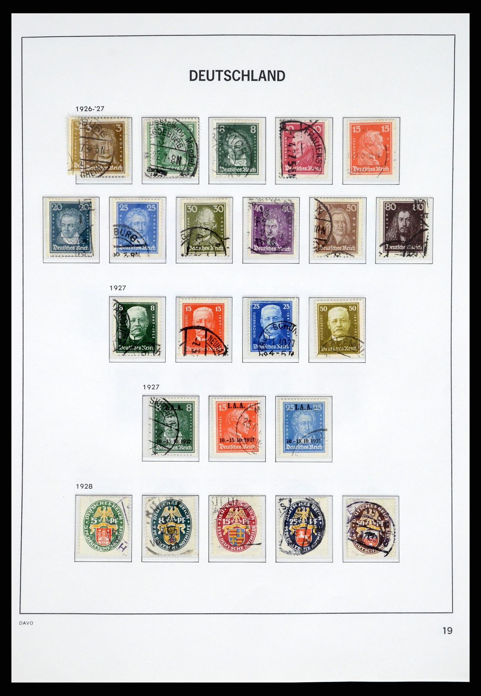 37384 020 - Stamp collection 37384 German Reich 1872-1945.