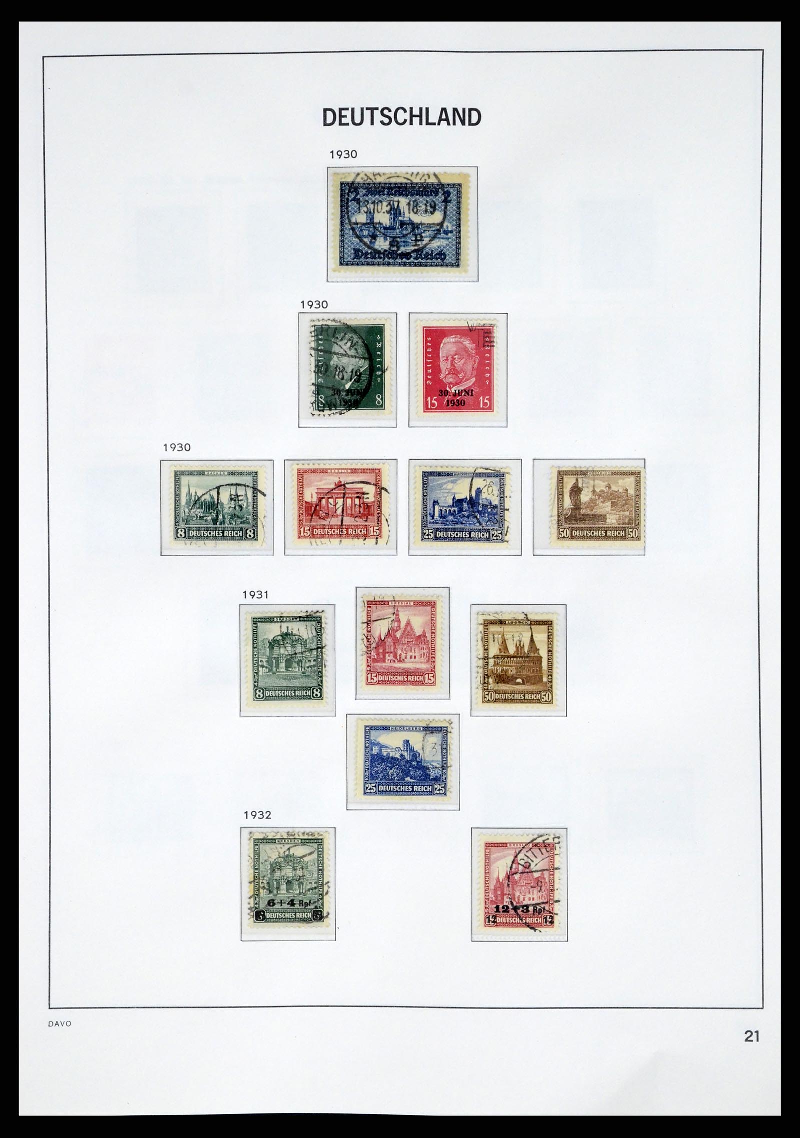 37384 022 - Stamp collection 37384 German Reich 1872-1945.
