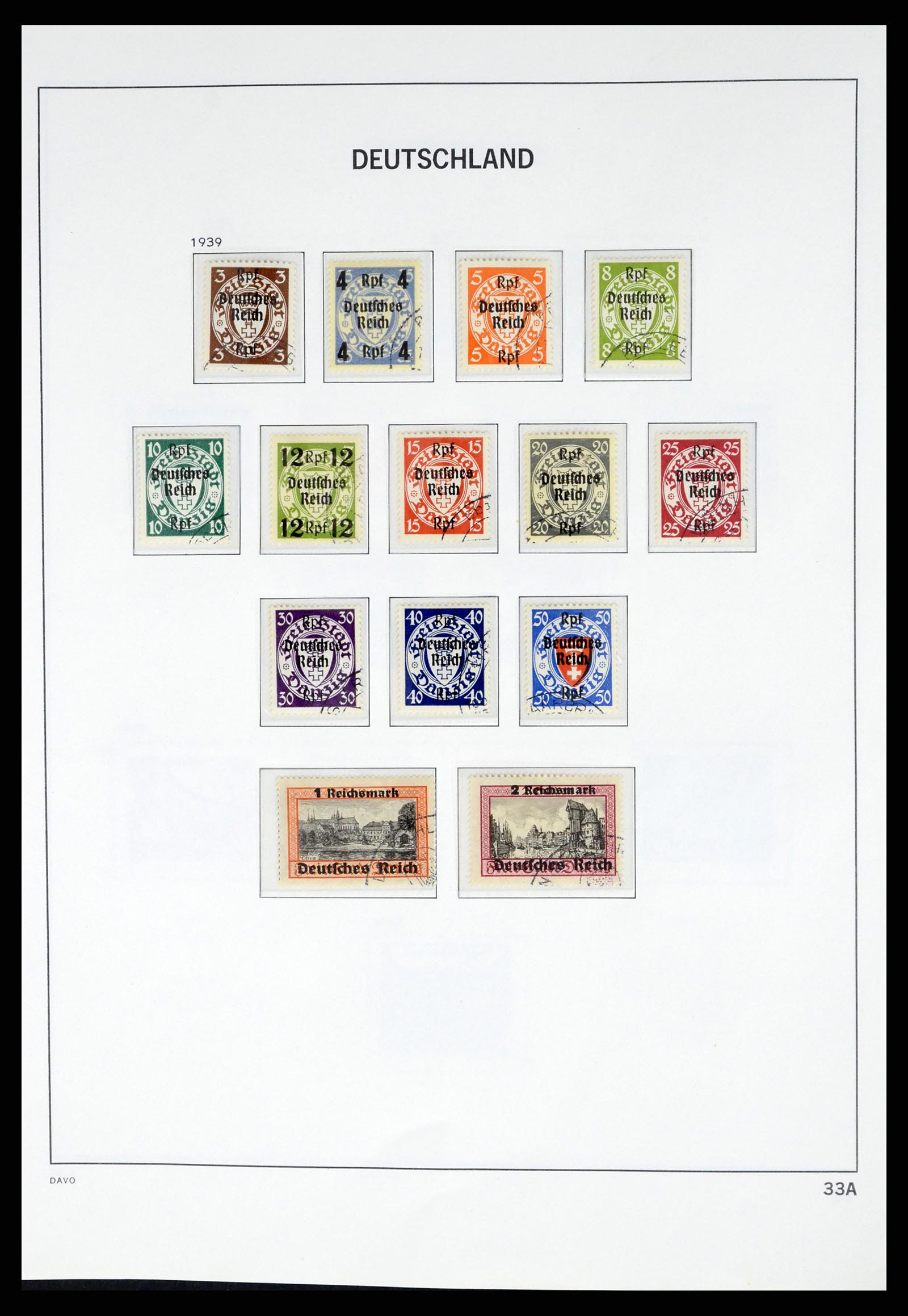 37384 035 - Postzegelverzameling 37384 Duitse Rijk 1872-1945.