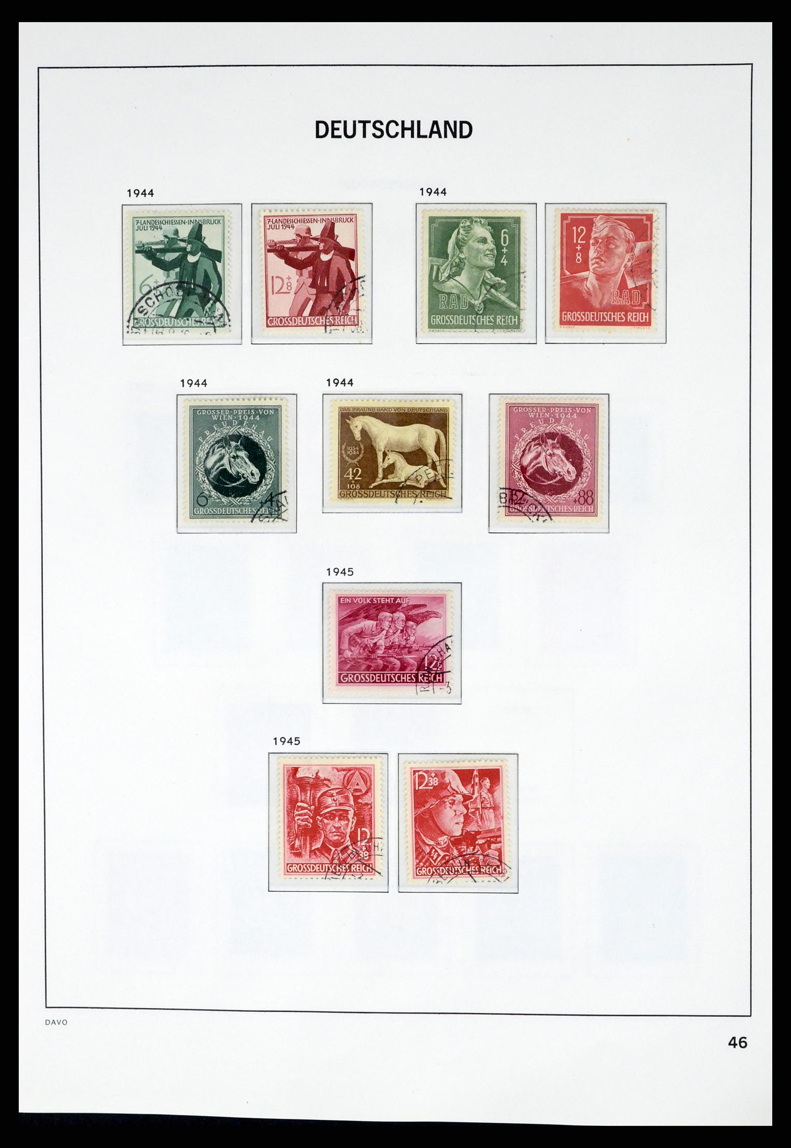 37384 048 - Postzegelverzameling 37384 Duitse Rijk 1872-1945.