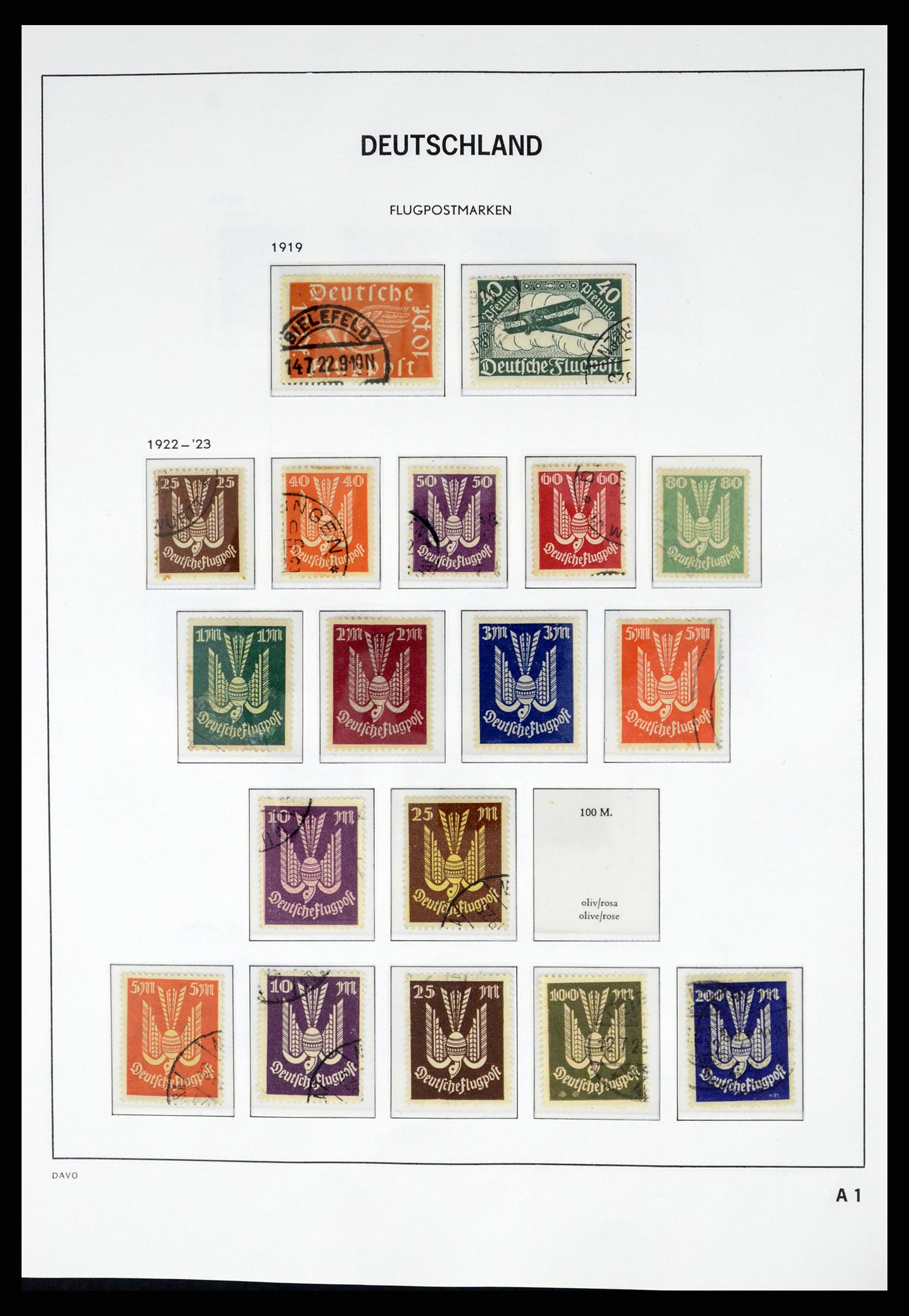 37384 049 - Stamp collection 37384 German Reich 1872-1945.