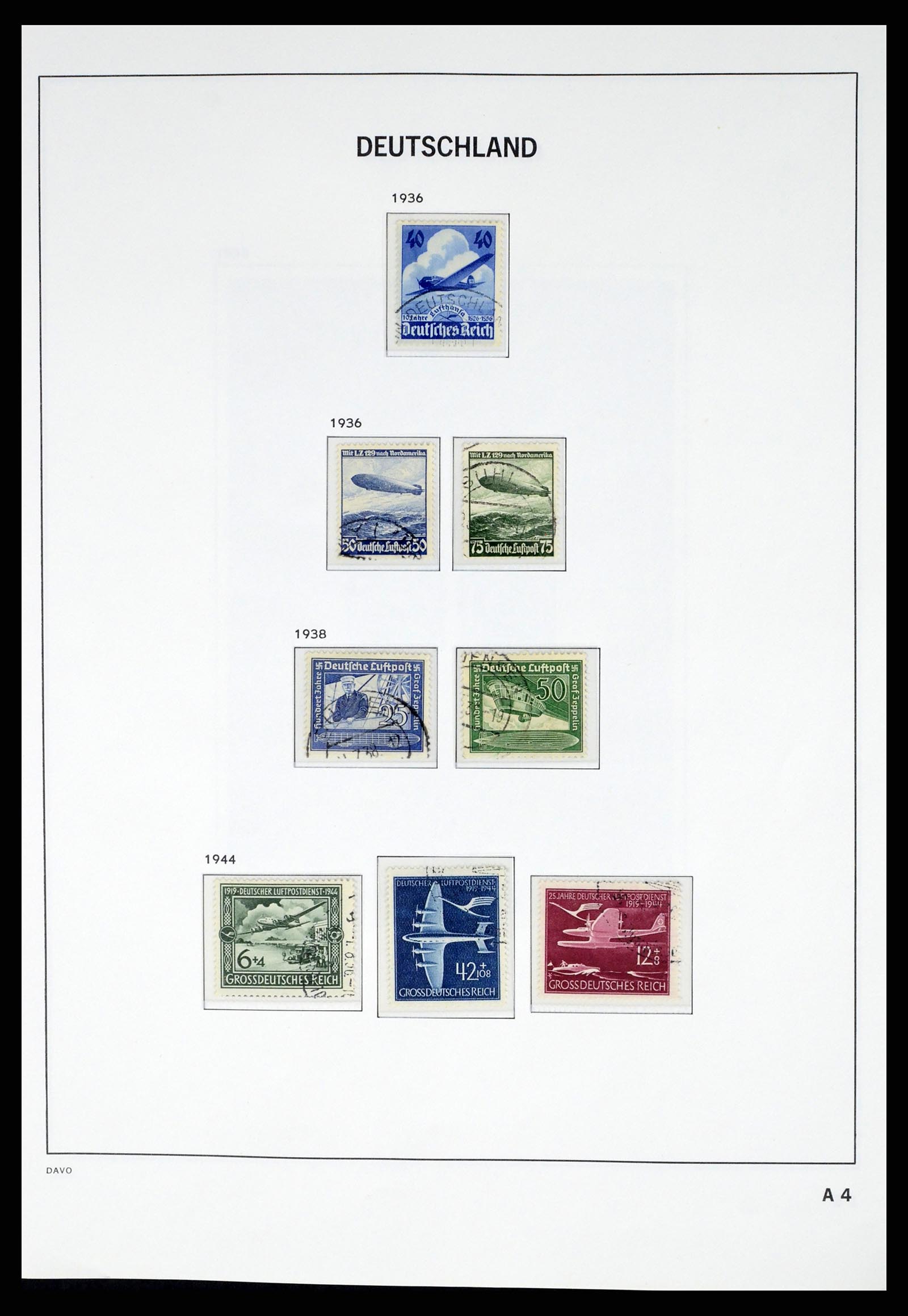 37384 052 - Postzegelverzameling 37384 Duitse Rijk 1872-1945.