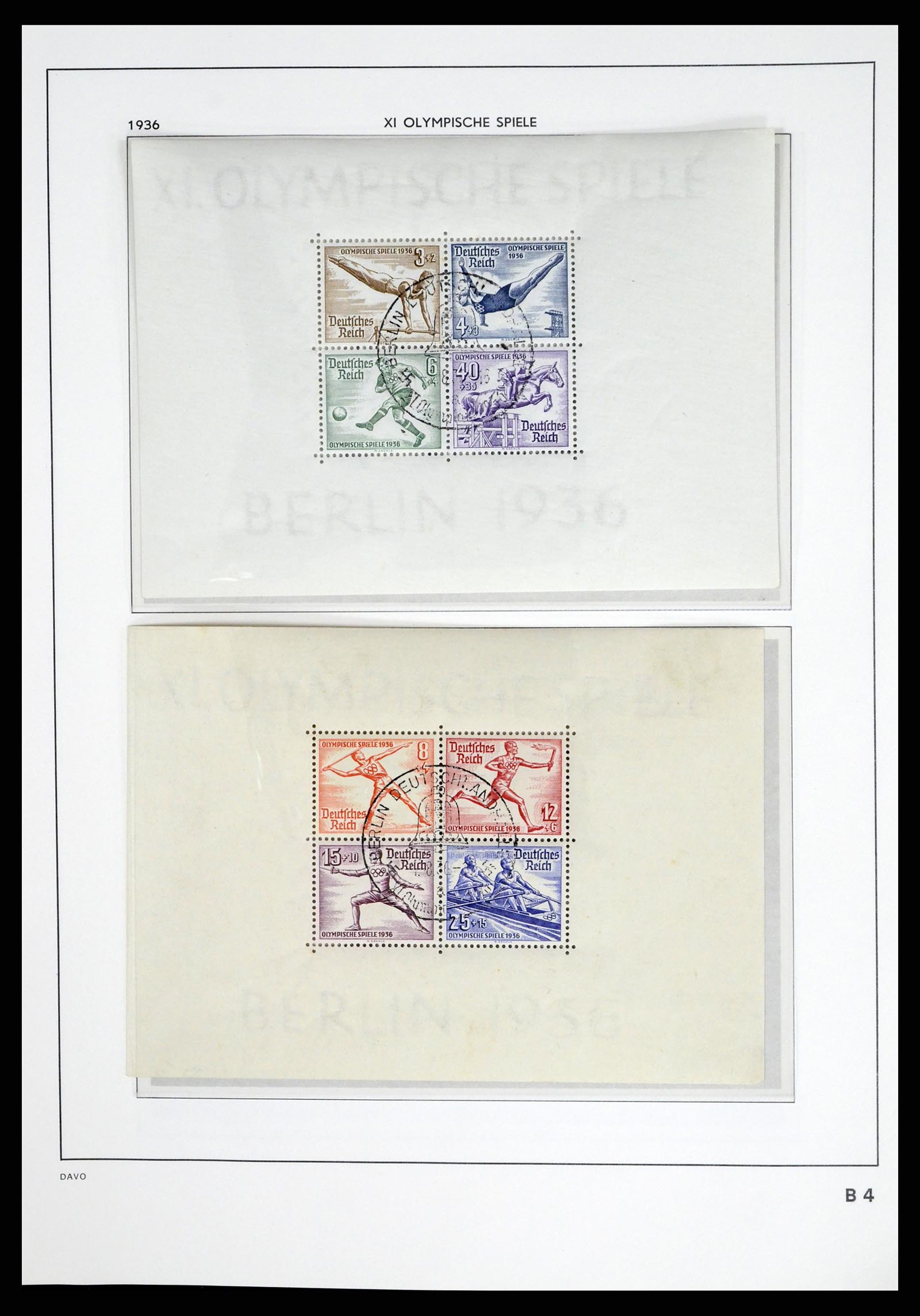 37384 053 - Stamp collection 37384 German Reich 1872-1945.