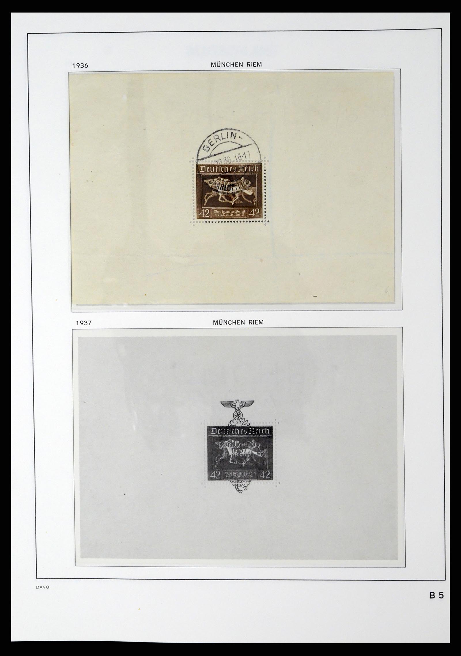 37384 054 - Postzegelverzameling 37384 Duitse Rijk 1872-1945.
