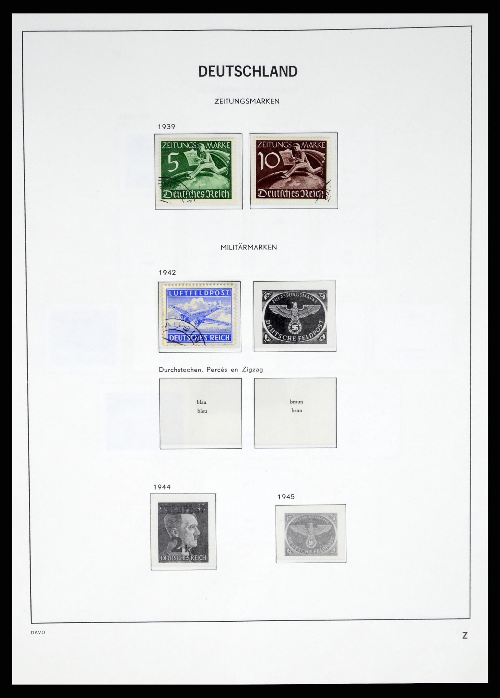 37384 056 - Stamp collection 37384 German Reich 1872-1945.