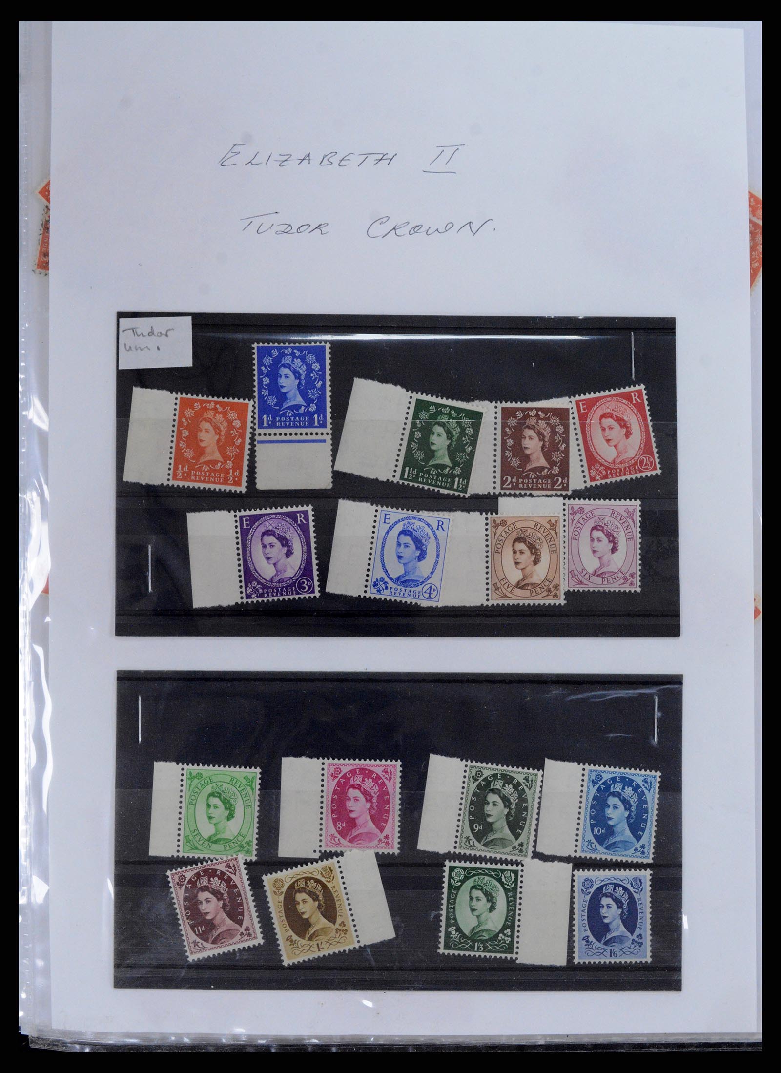 37385 002 - Postzegelverzameling 37385 Engeland 1952-2004.