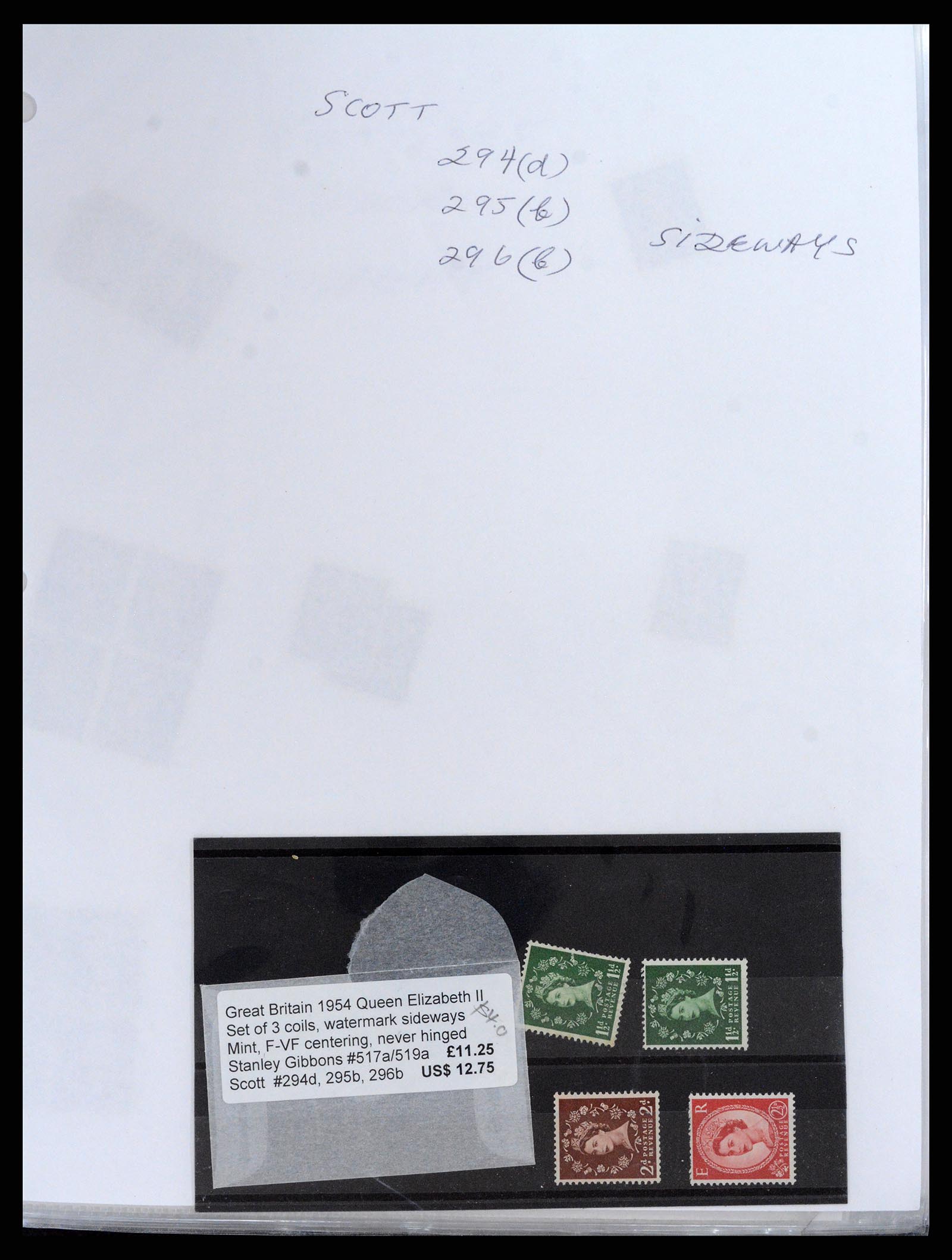 37385 009 - Postzegelverzameling 37385 Engeland 1952-2004.