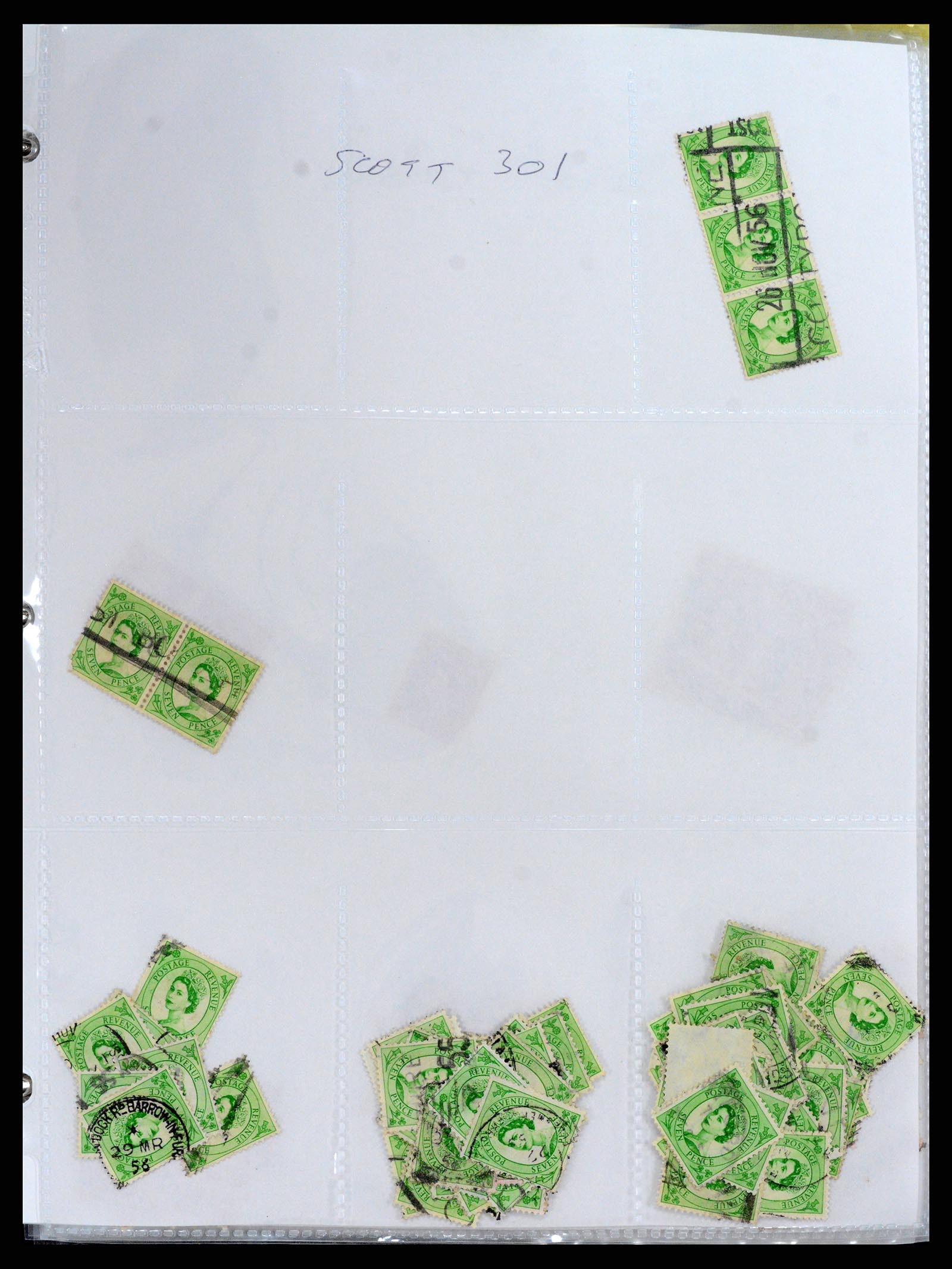 37385 020 - Postzegelverzameling 37385 Engeland 1952-2004.