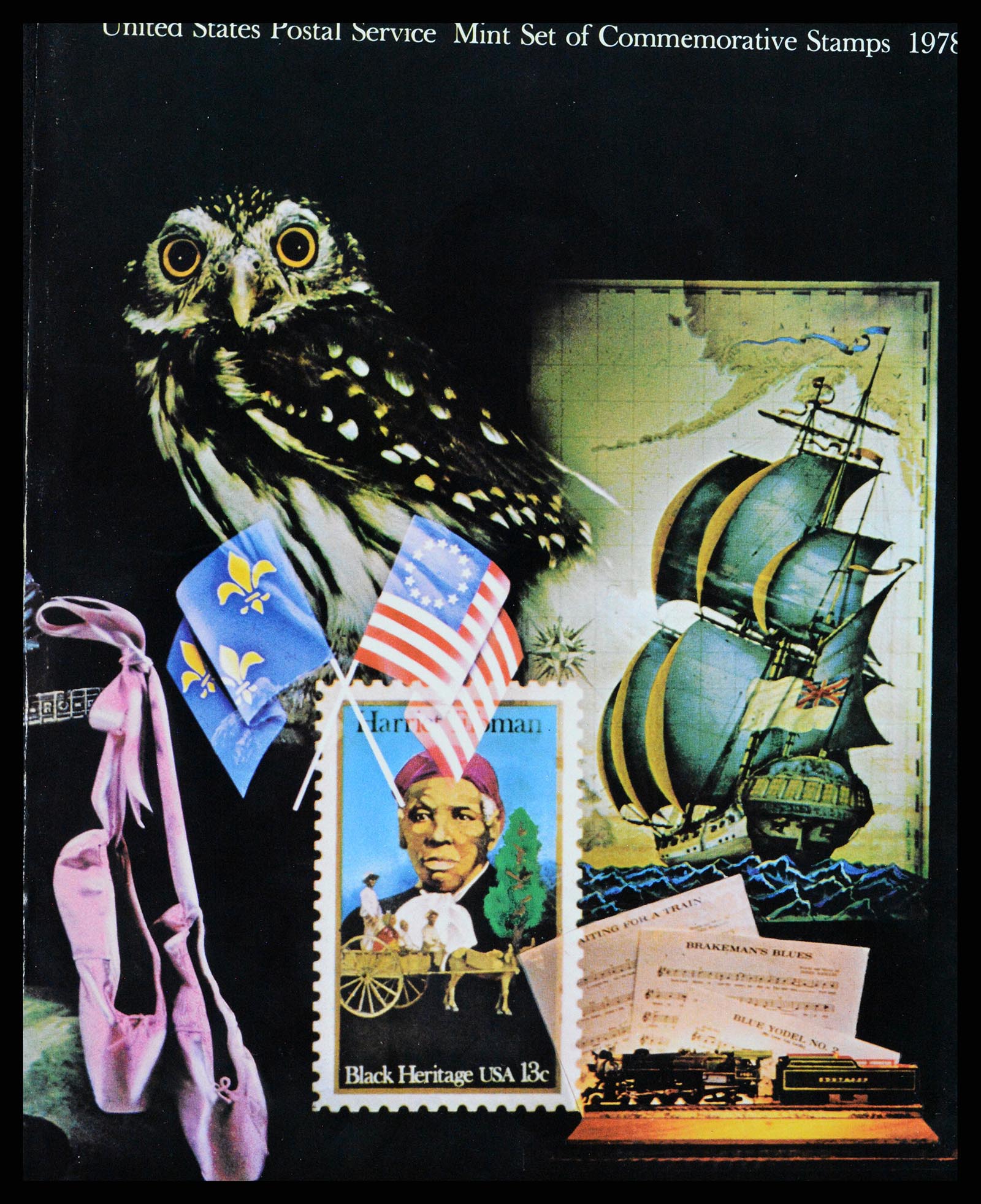 37386 004 - Stamp collection 37386 USA yearbooks 1975-2000.