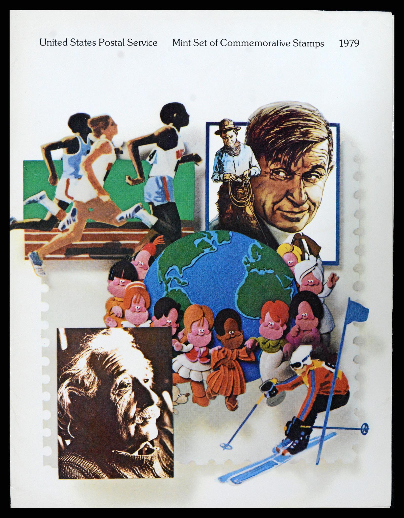37386 005 - Postzegelverzameling 37386 USA jaarboeken 1975-2000.
