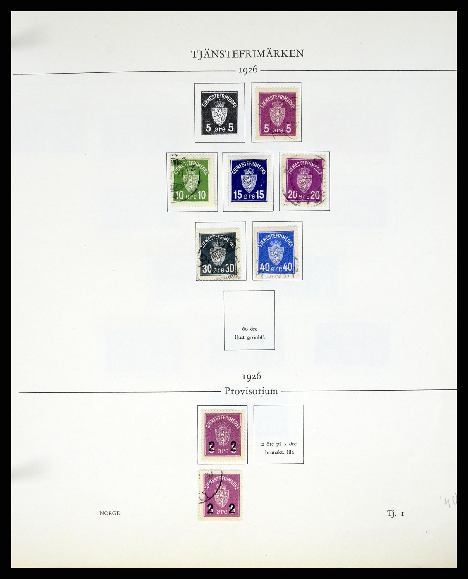 37387 044 - Postzegelverzameling 37387 Scandinavië 1851-1960.