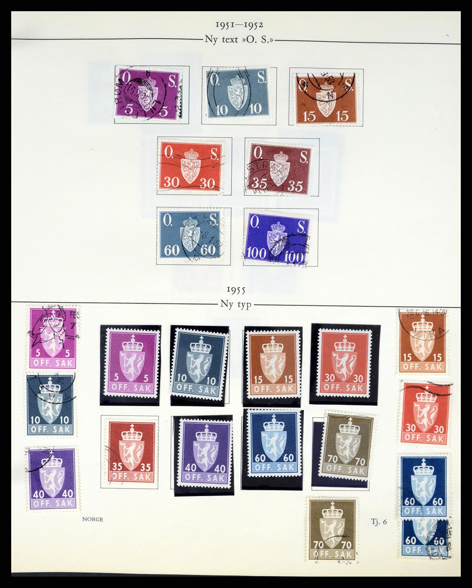 37387 049 - Stamp collection 37387 Scandinavia 1851-1960.