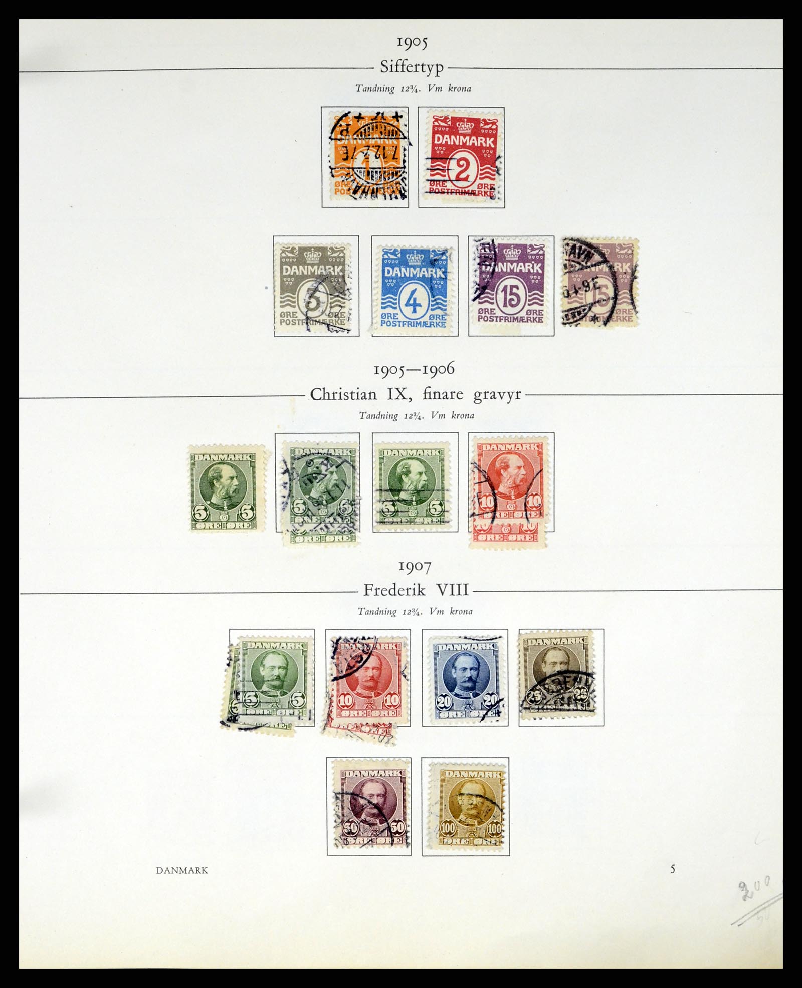37387 057 - Postzegelverzameling 37387 Scandinavië 1851-1960.