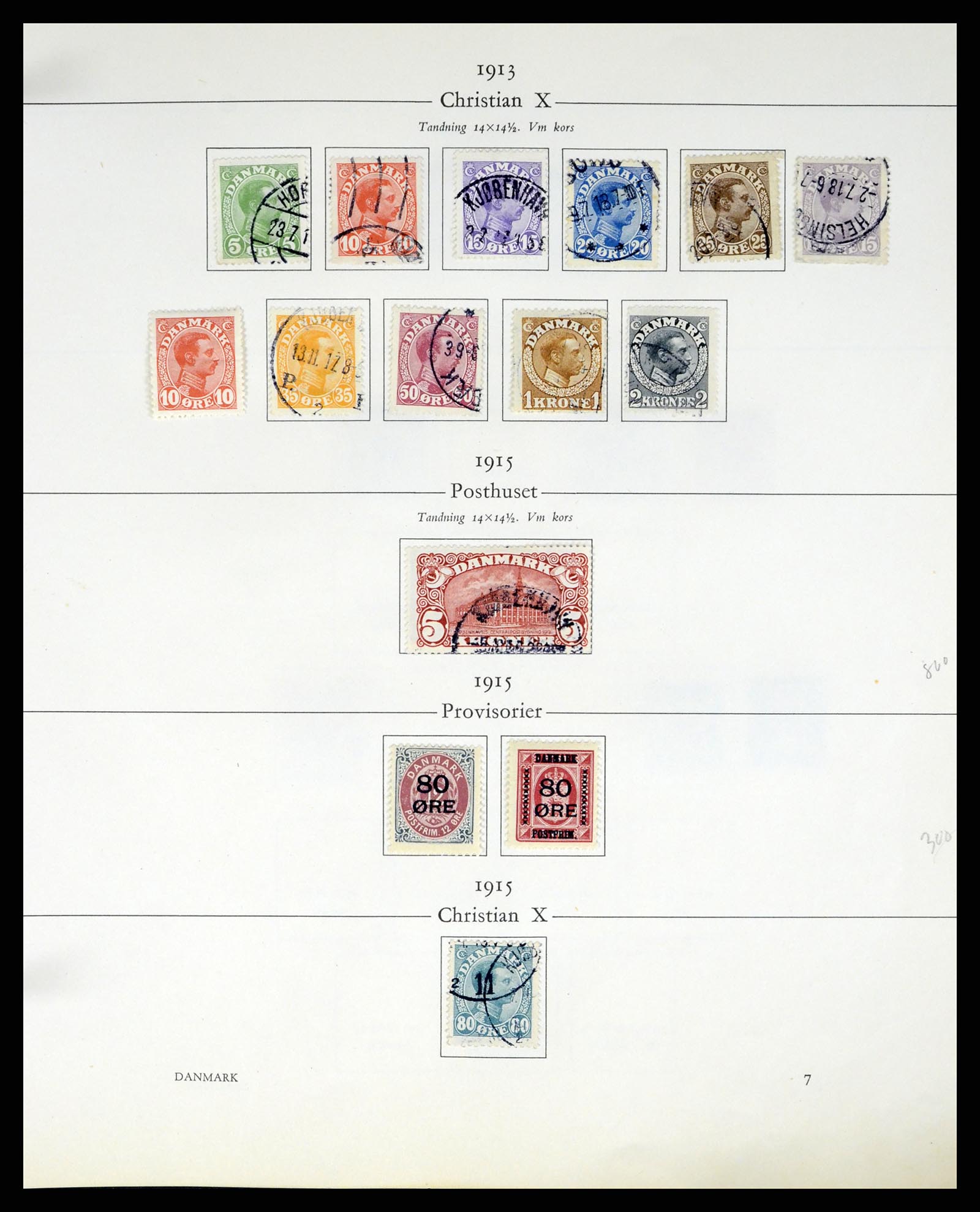 37387 059 - Postzegelverzameling 37387 Scandinavië 1851-1960.
