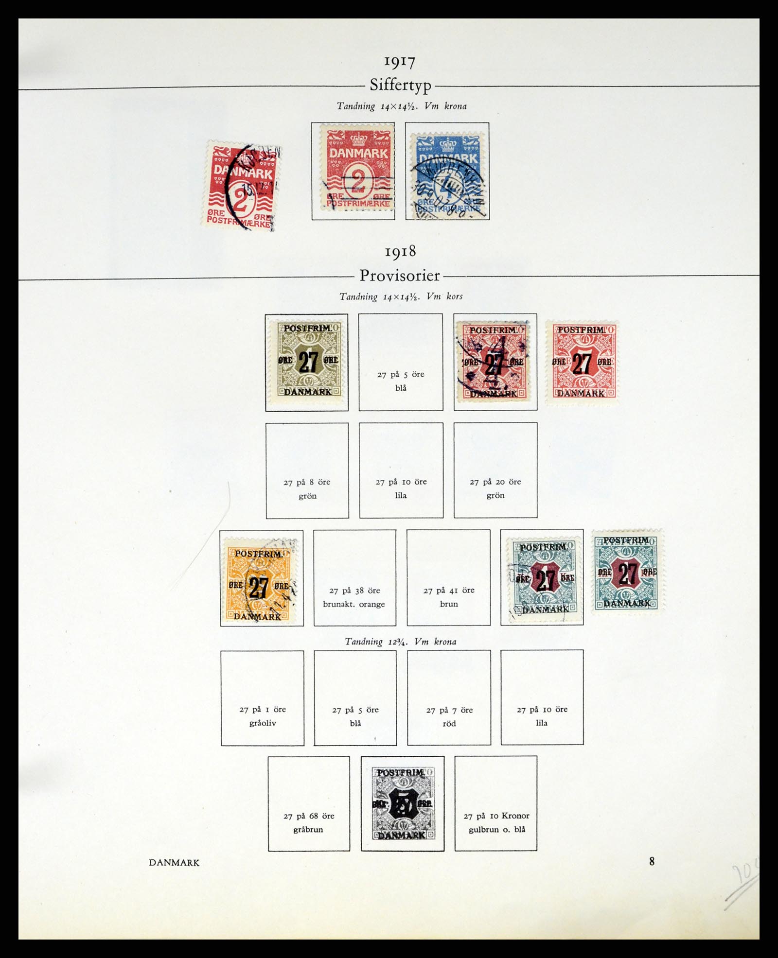 37387 060 - Postzegelverzameling 37387 Scandinavië 1851-1960.