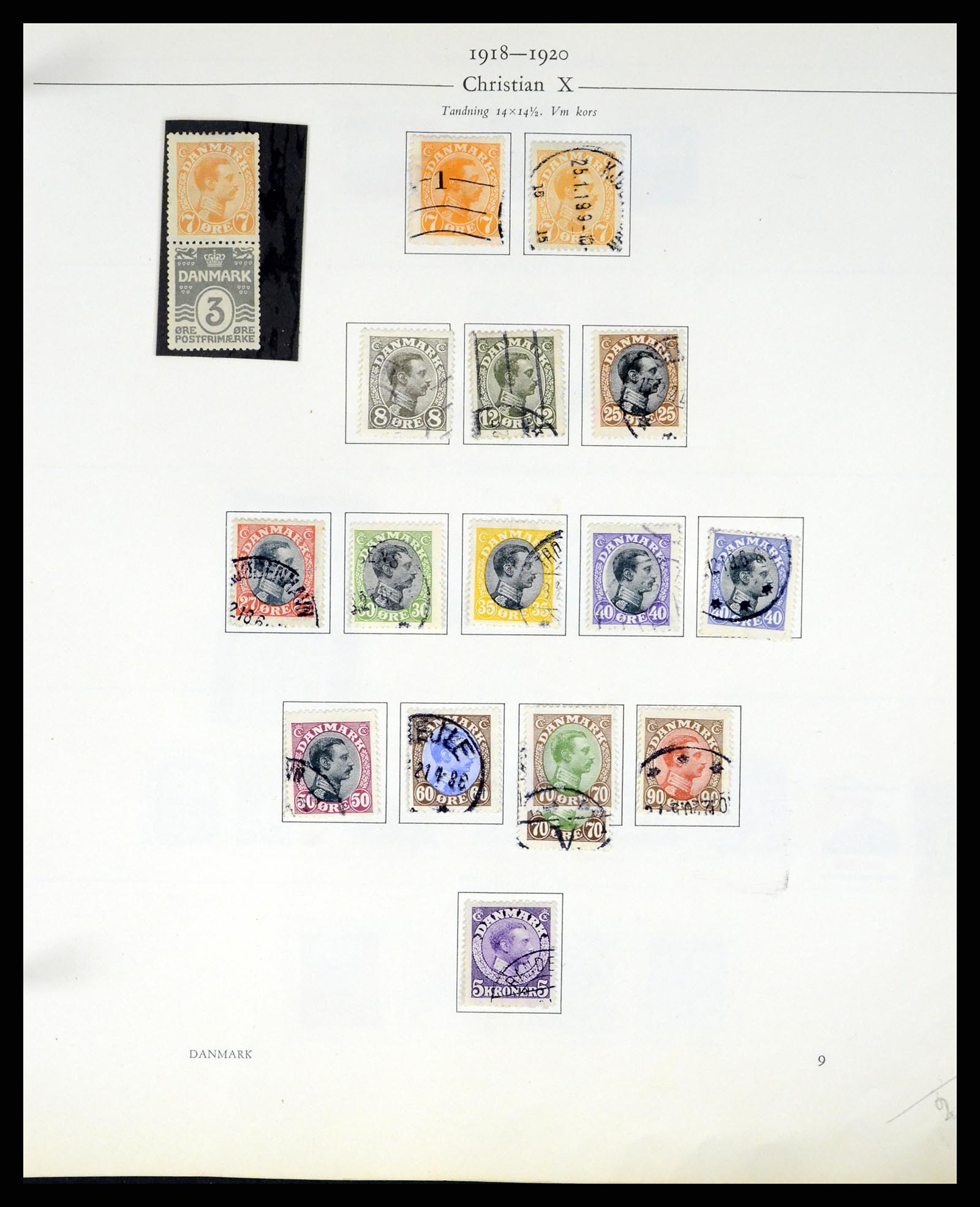 37387 061 - Postzegelverzameling 37387 Scandinavië 1851-1960.