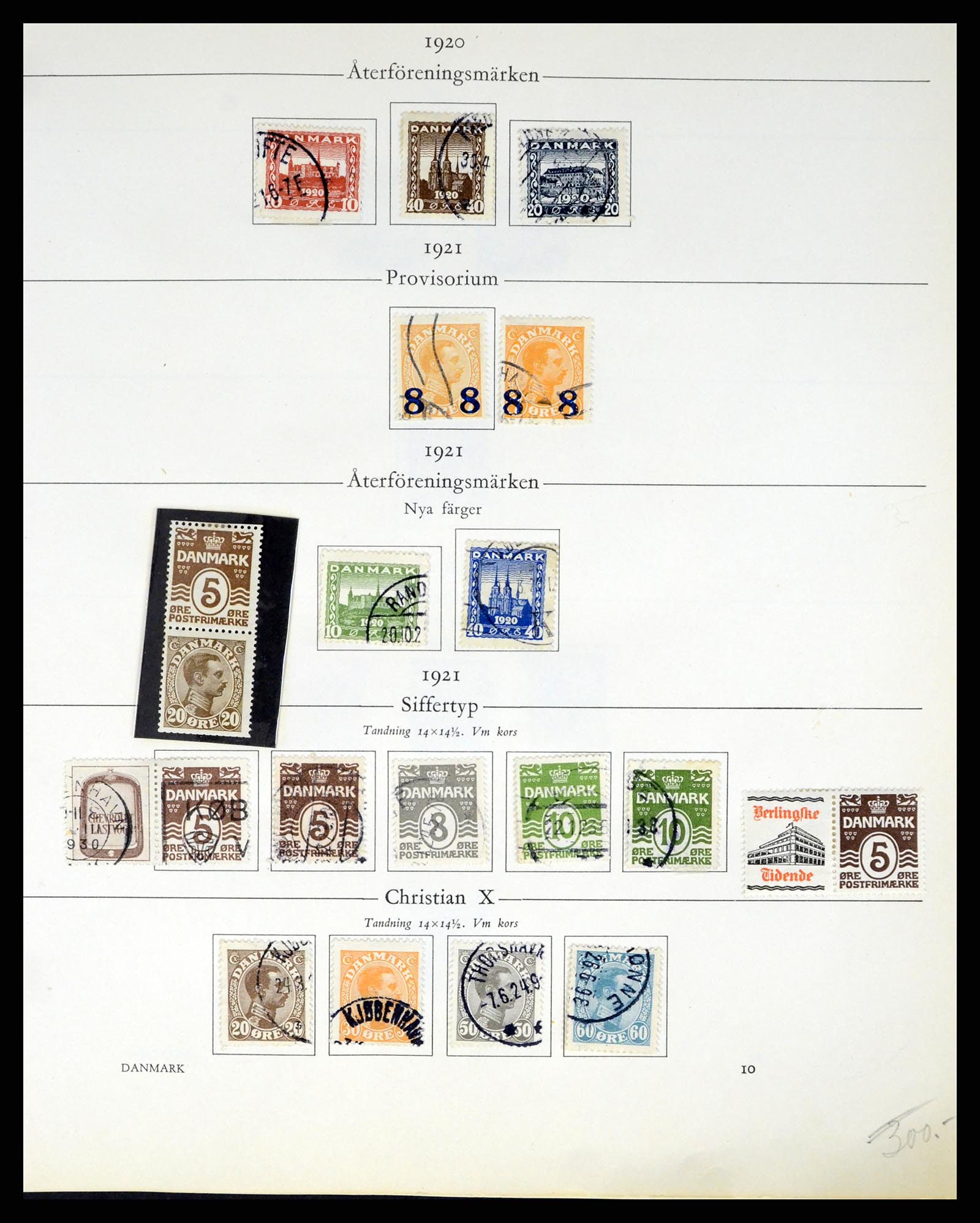 37387 062 - Postzegelverzameling 37387 Scandinavië 1851-1960.