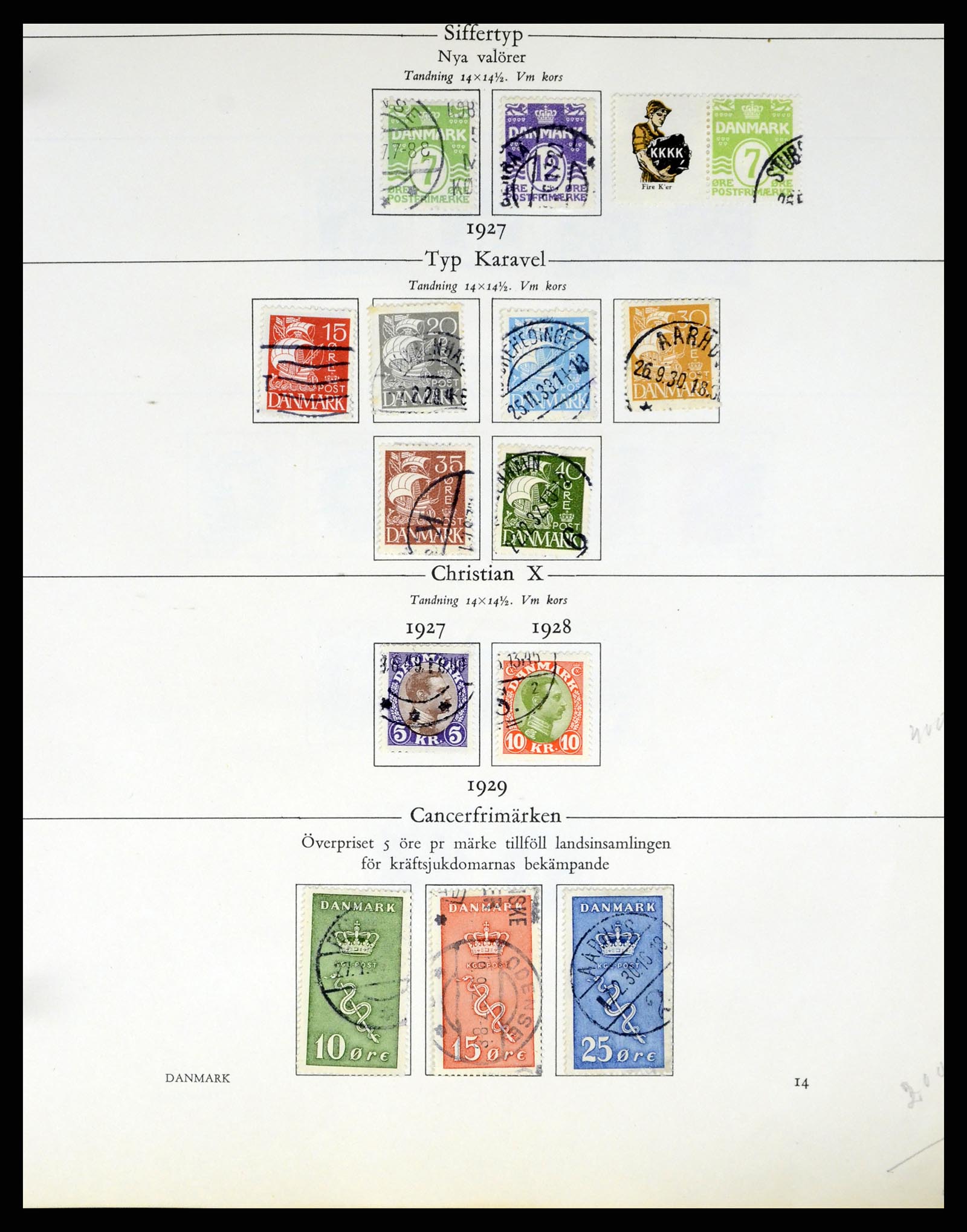 37387 066 - Postzegelverzameling 37387 Scandinavië 1851-1960.
