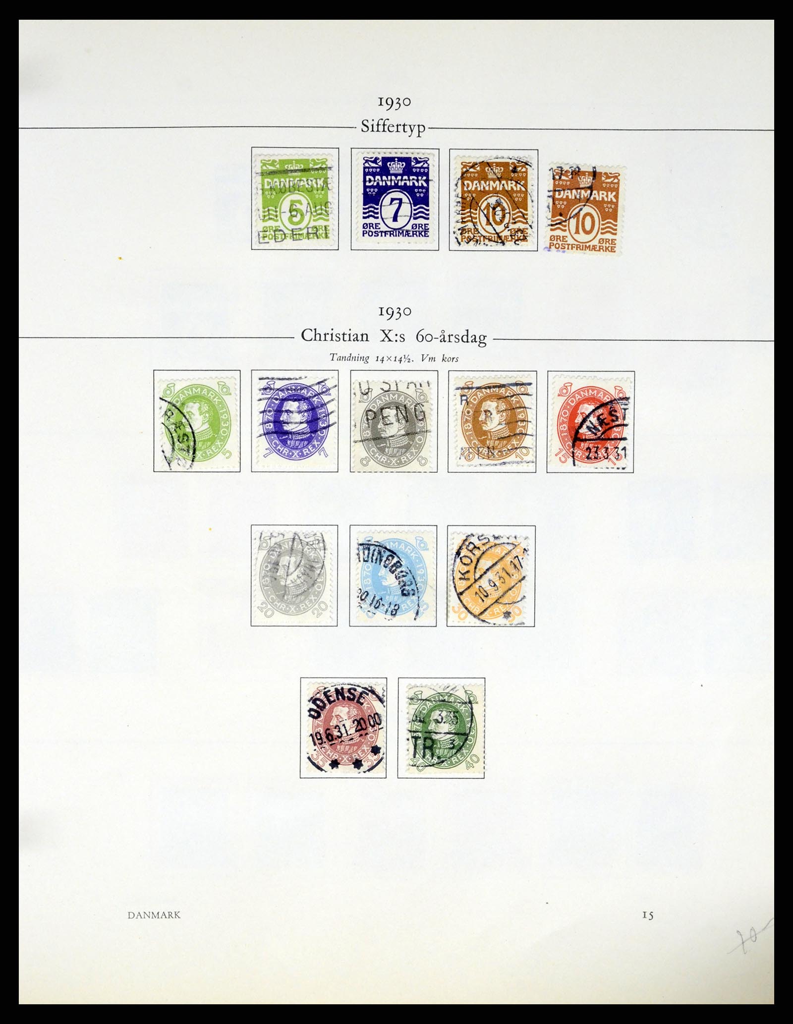 37387 067 - Postzegelverzameling 37387 Scandinavië 1851-1960.
