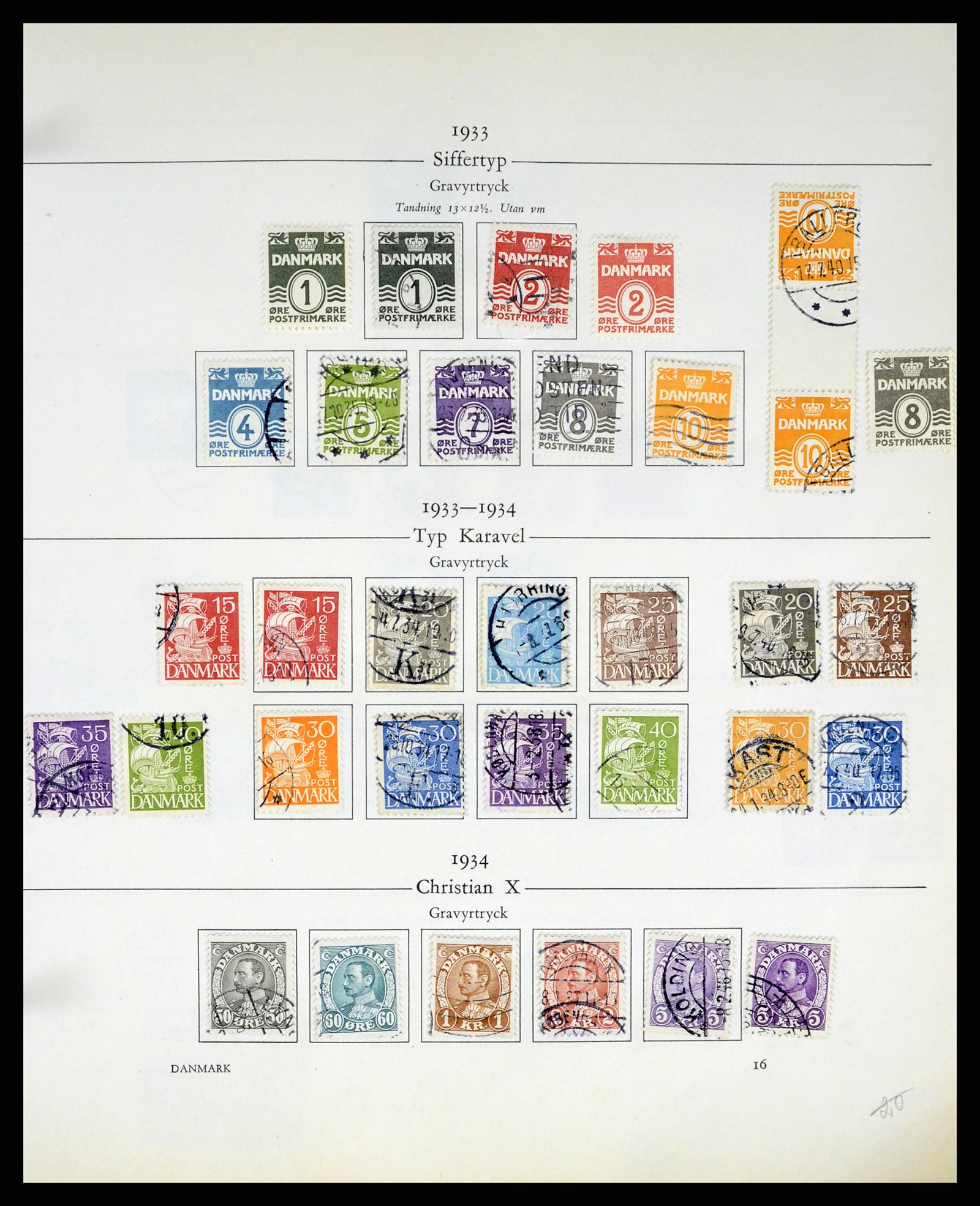 37387 068 - Postzegelverzameling 37387 Scandinavië 1851-1960.