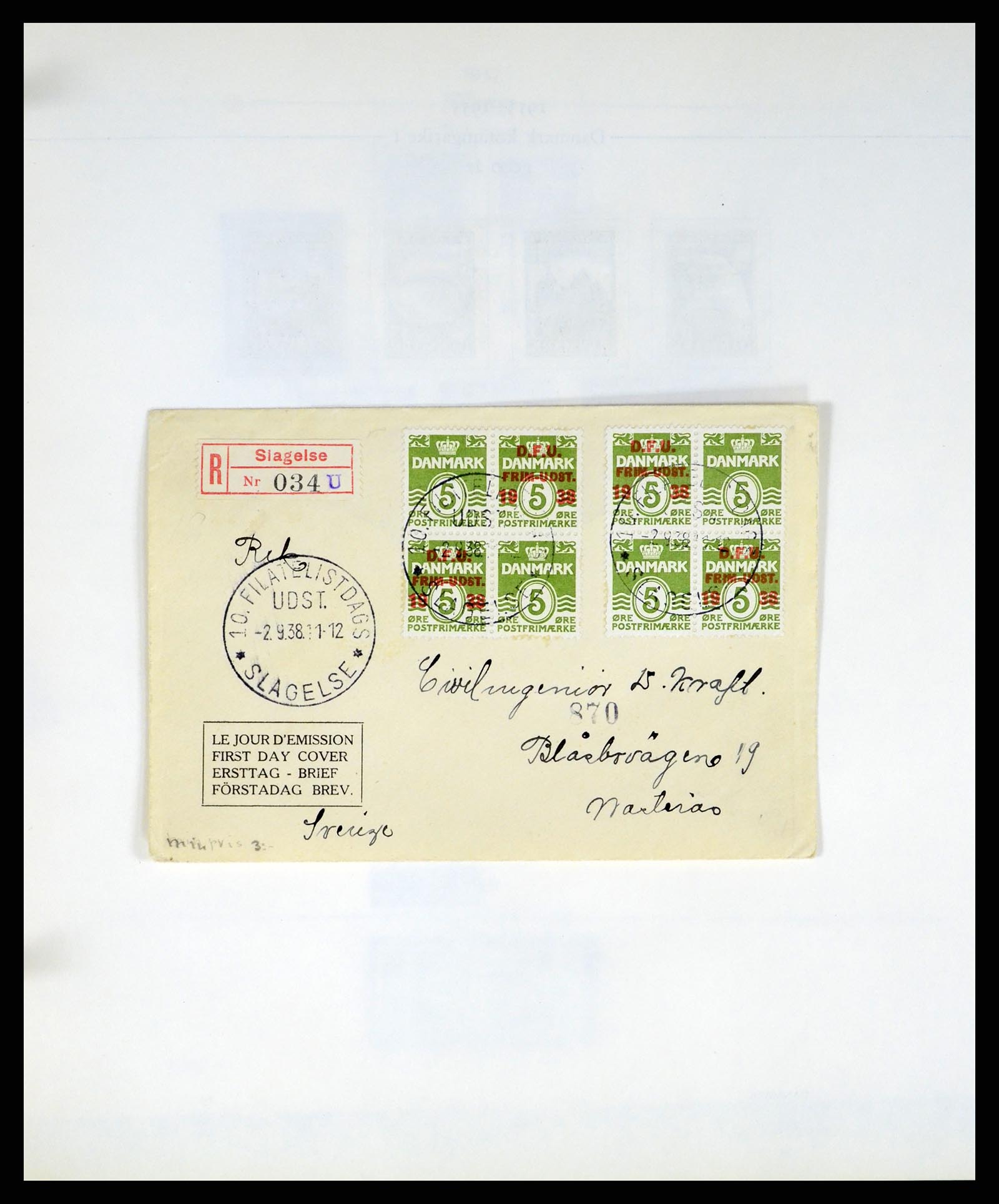 37387 070 - Postzegelverzameling 37387 Scandinavië 1851-1960.