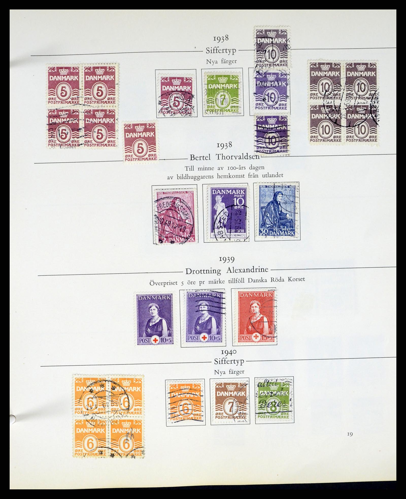 37387 072 - Postzegelverzameling 37387 Scandinavië 1851-1960.