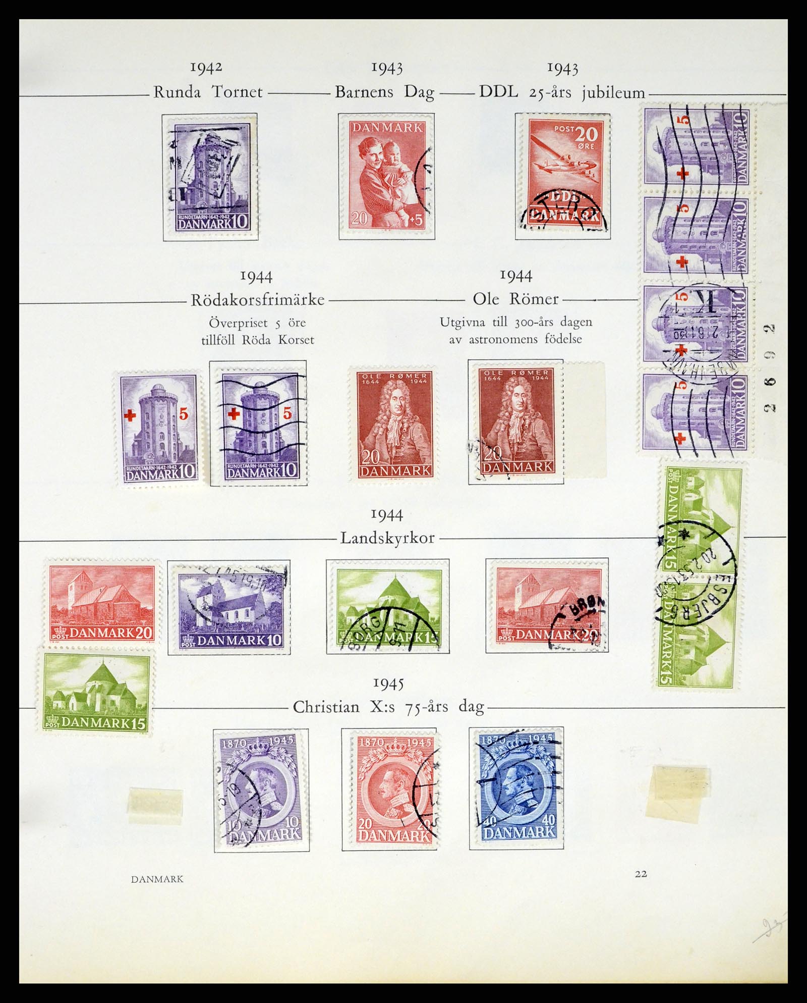 37387 075 - Postzegelverzameling 37387 Scandinavië 1851-1960.