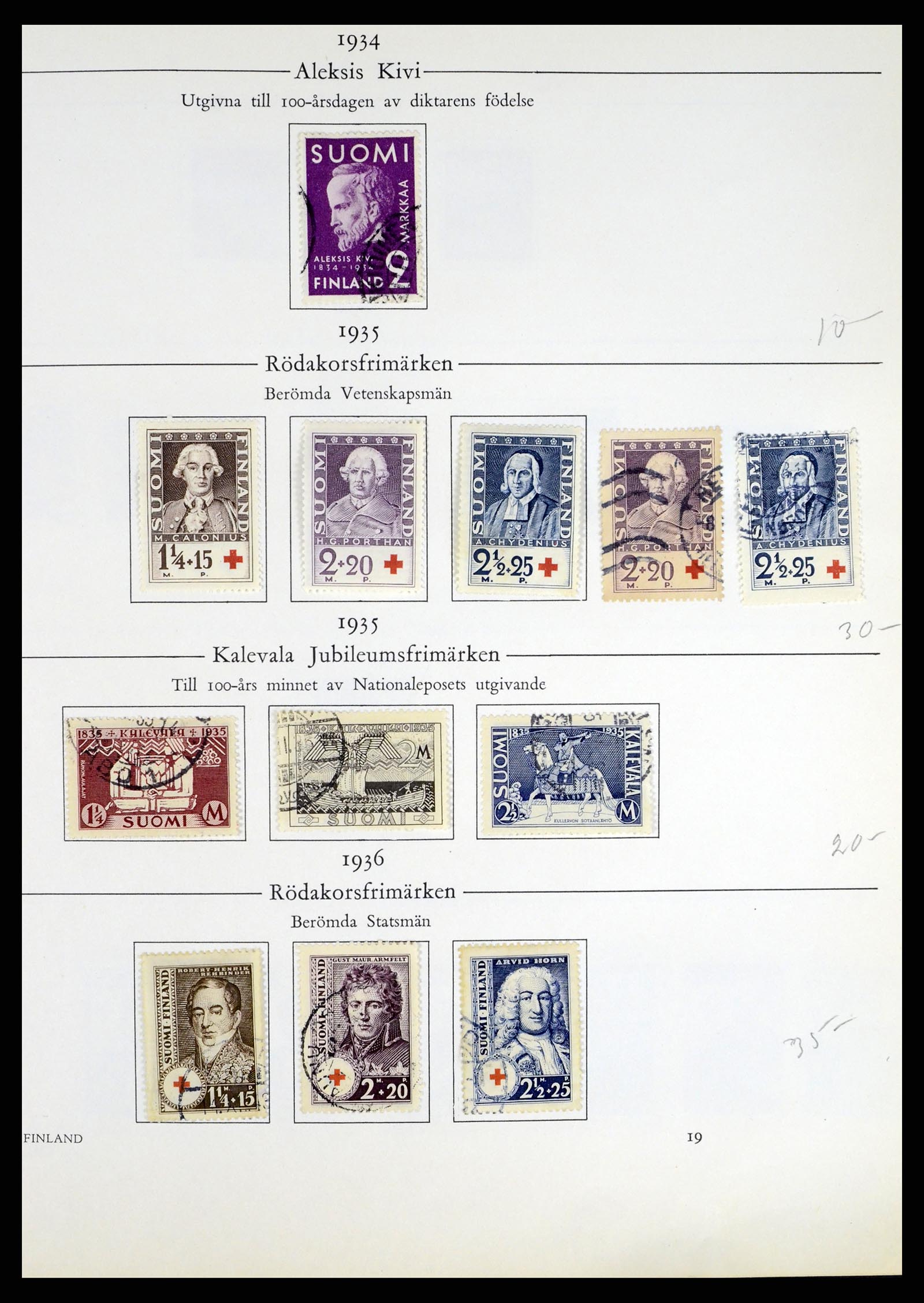 37387 181 - Postzegelverzameling 37387 Scandinavië 1851-1960.