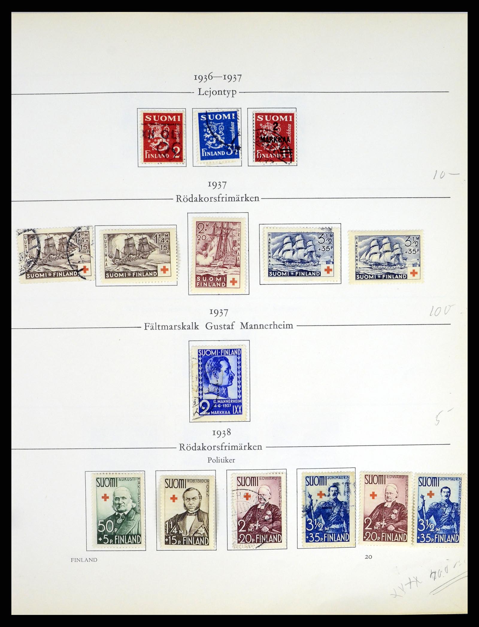 37387 182 - Postzegelverzameling 37387 Scandinavië 1851-1960.