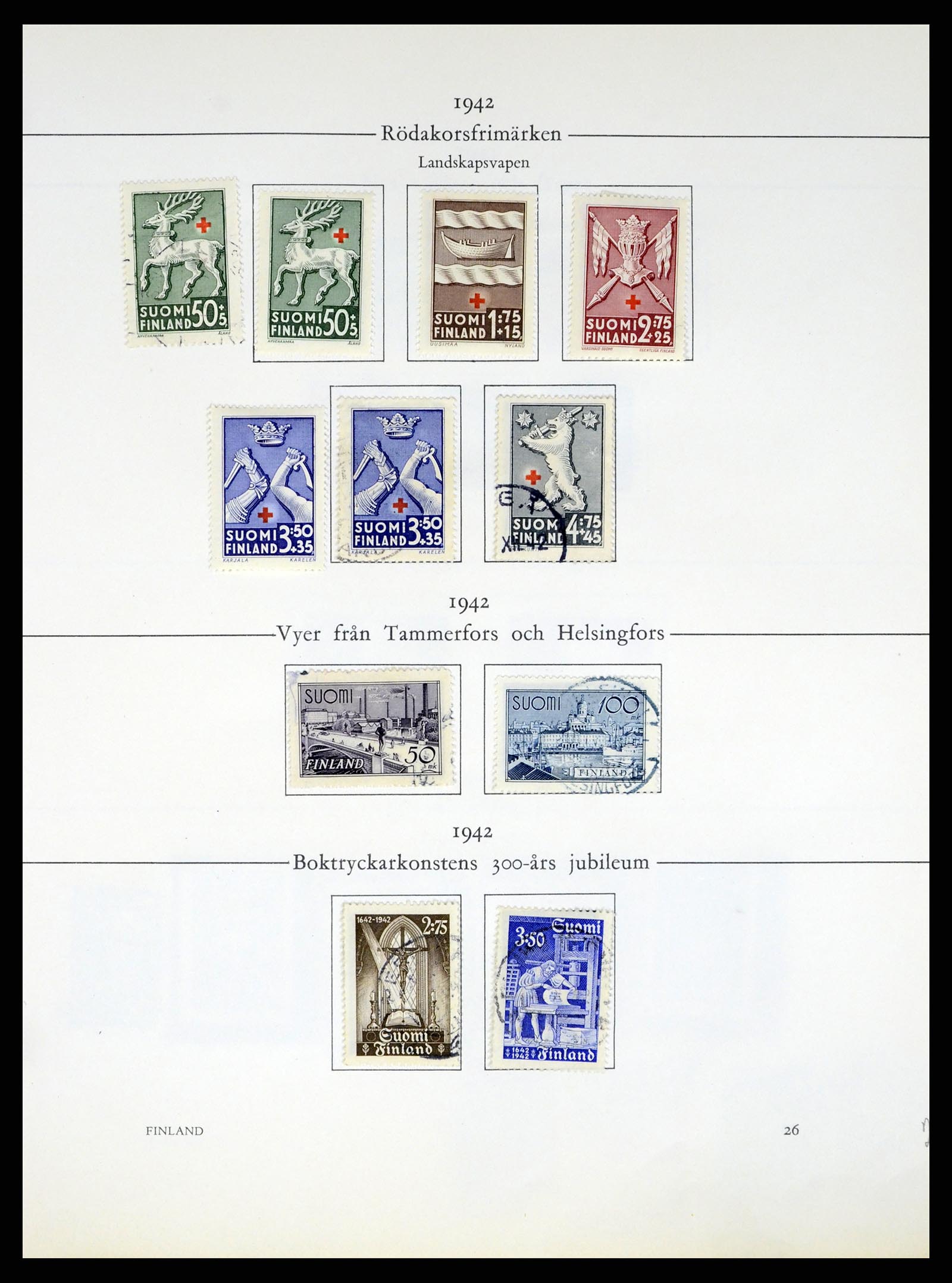 37387 188 - Postzegelverzameling 37387 Scandinavië 1851-1960.