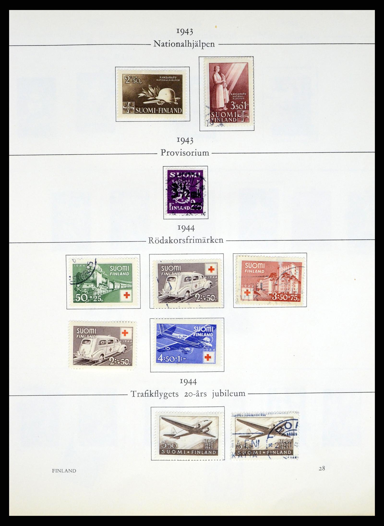 37387 190 - Postzegelverzameling 37387 Scandinavië 1851-1960.