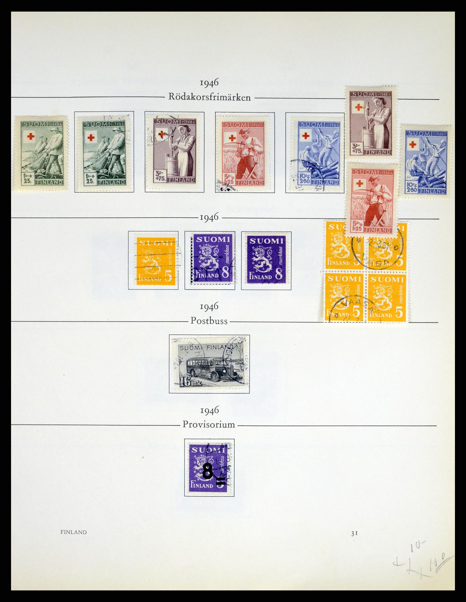 37387 193 - Postzegelverzameling 37387 Scandinavië 1851-1960.