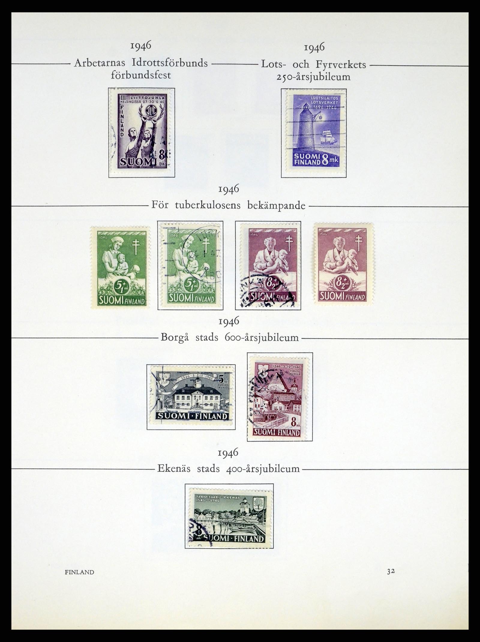 37387 194 - Postzegelverzameling 37387 Scandinavië 1851-1960.