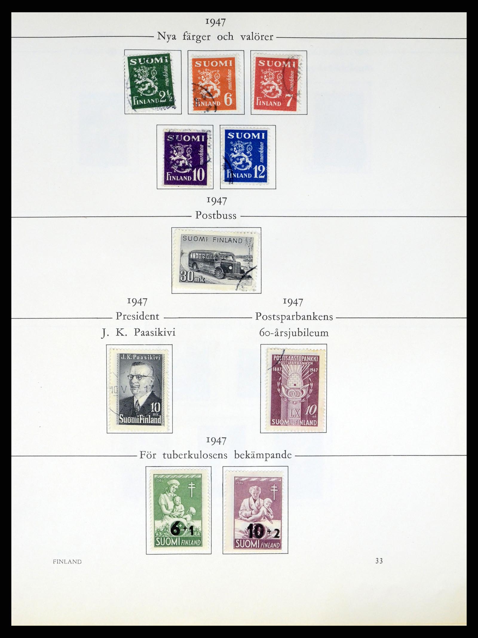 37387 195 - Postzegelverzameling 37387 Scandinavië 1851-1960.