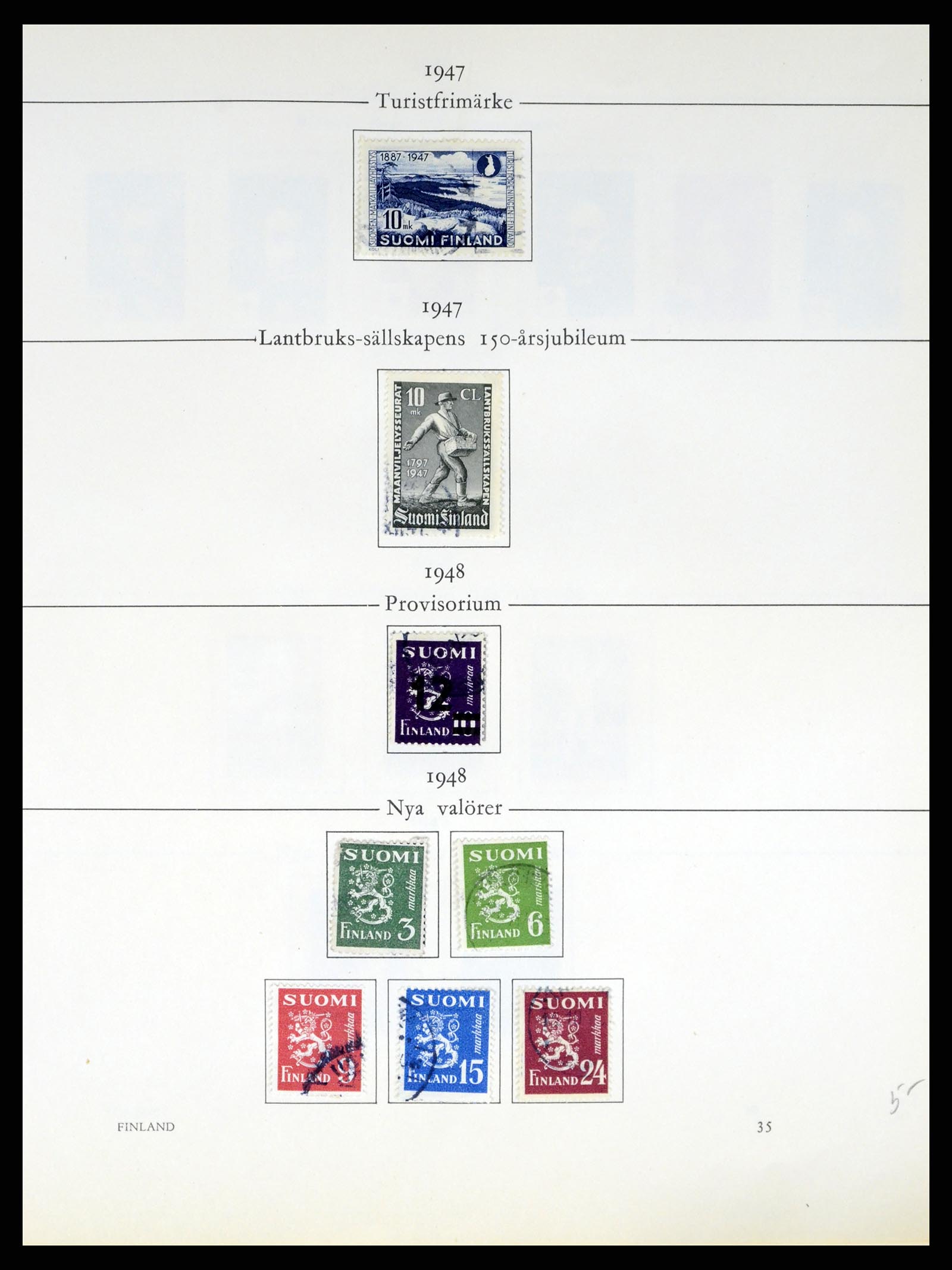 37387 197 - Postzegelverzameling 37387 Scandinavië 1851-1960.