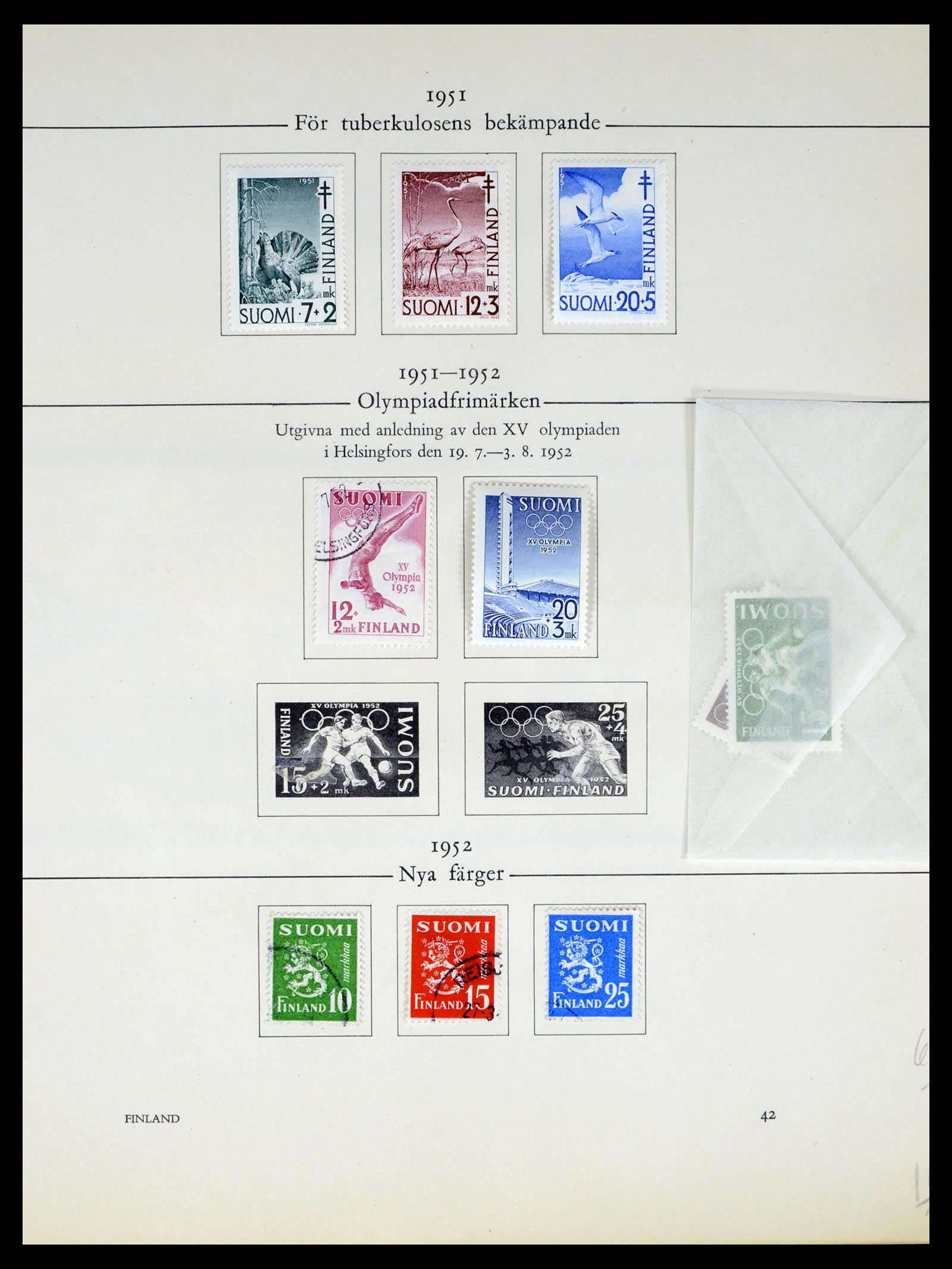 37387 204 - Postzegelverzameling 37387 Scandinavië 1851-1960.
