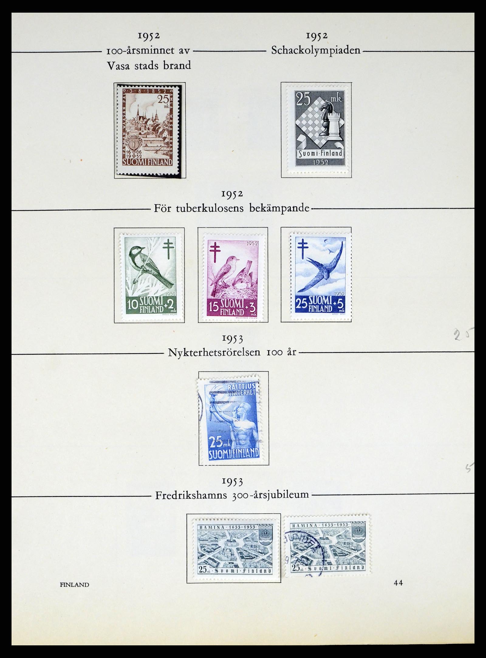 37387 208 - Postzegelverzameling 37387 Scandinavië 1851-1960.