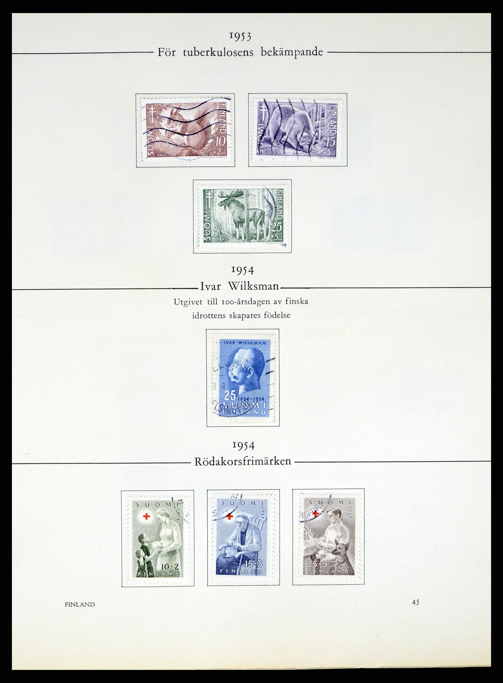 37387 209 - Postzegelverzameling 37387 Scandinavië 1851-1960.