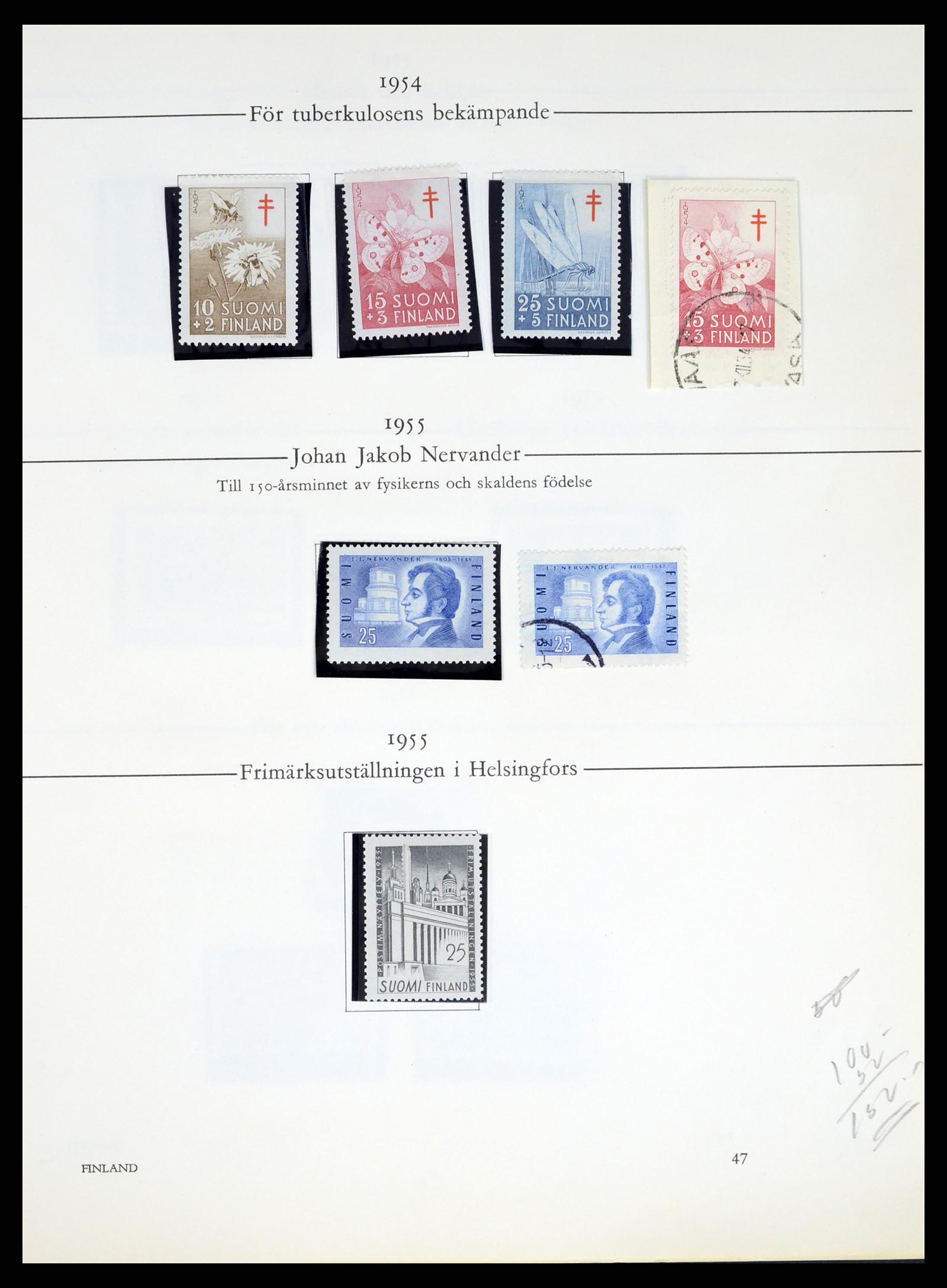 37387 212 - Postzegelverzameling 37387 Scandinavië 1851-1960.