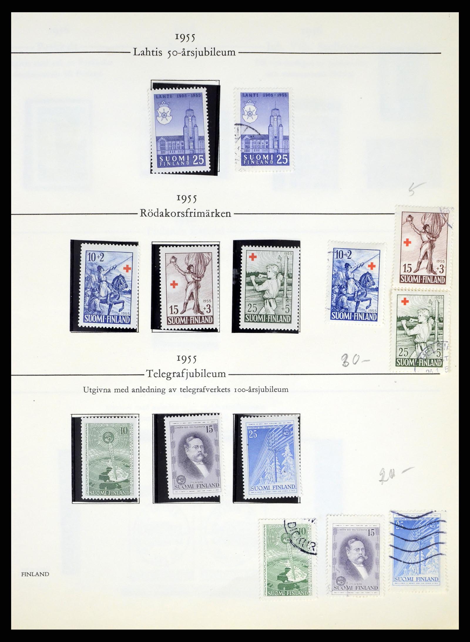 37387 214 - Postzegelverzameling 37387 Scandinavië 1851-1960.