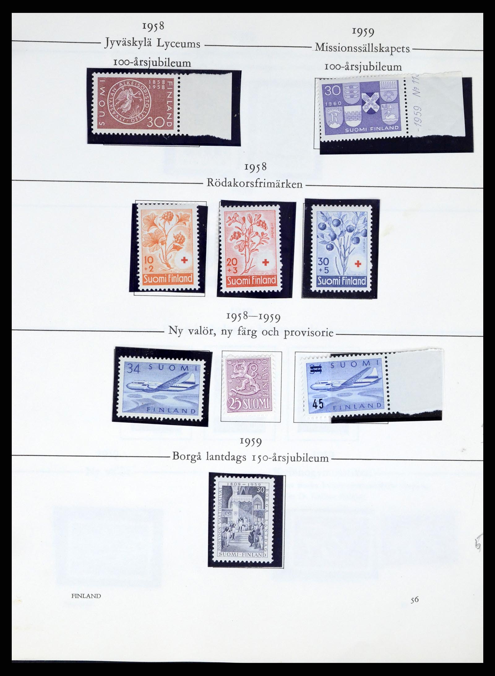 37387 221 - Postzegelverzameling 37387 Scandinavië 1851-1960.