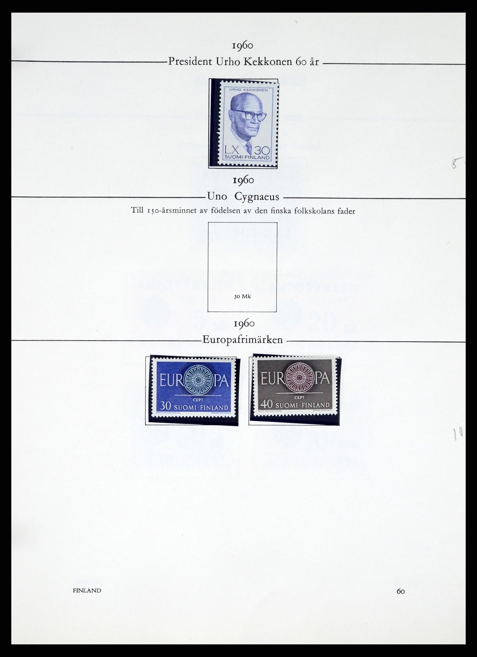 37387 225 - Postzegelverzameling 37387 Scandinavië 1851-1960.