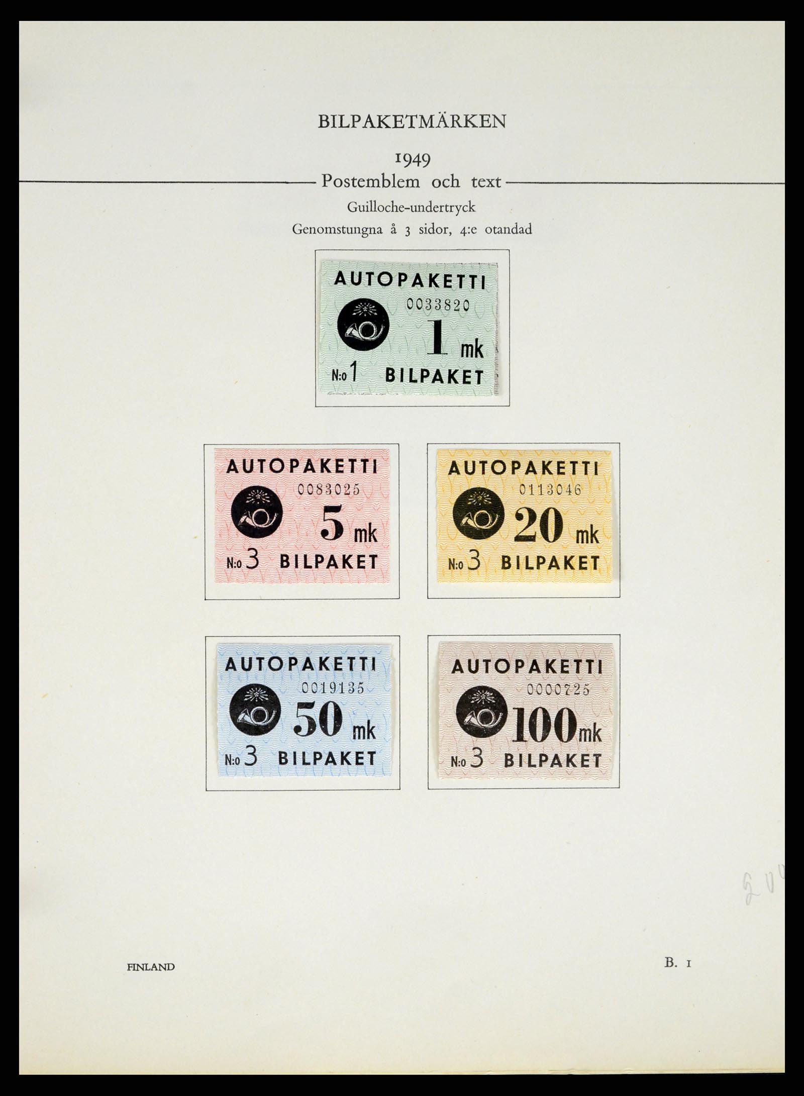 37387 226 - Postzegelverzameling 37387 Scandinavië 1851-1960.