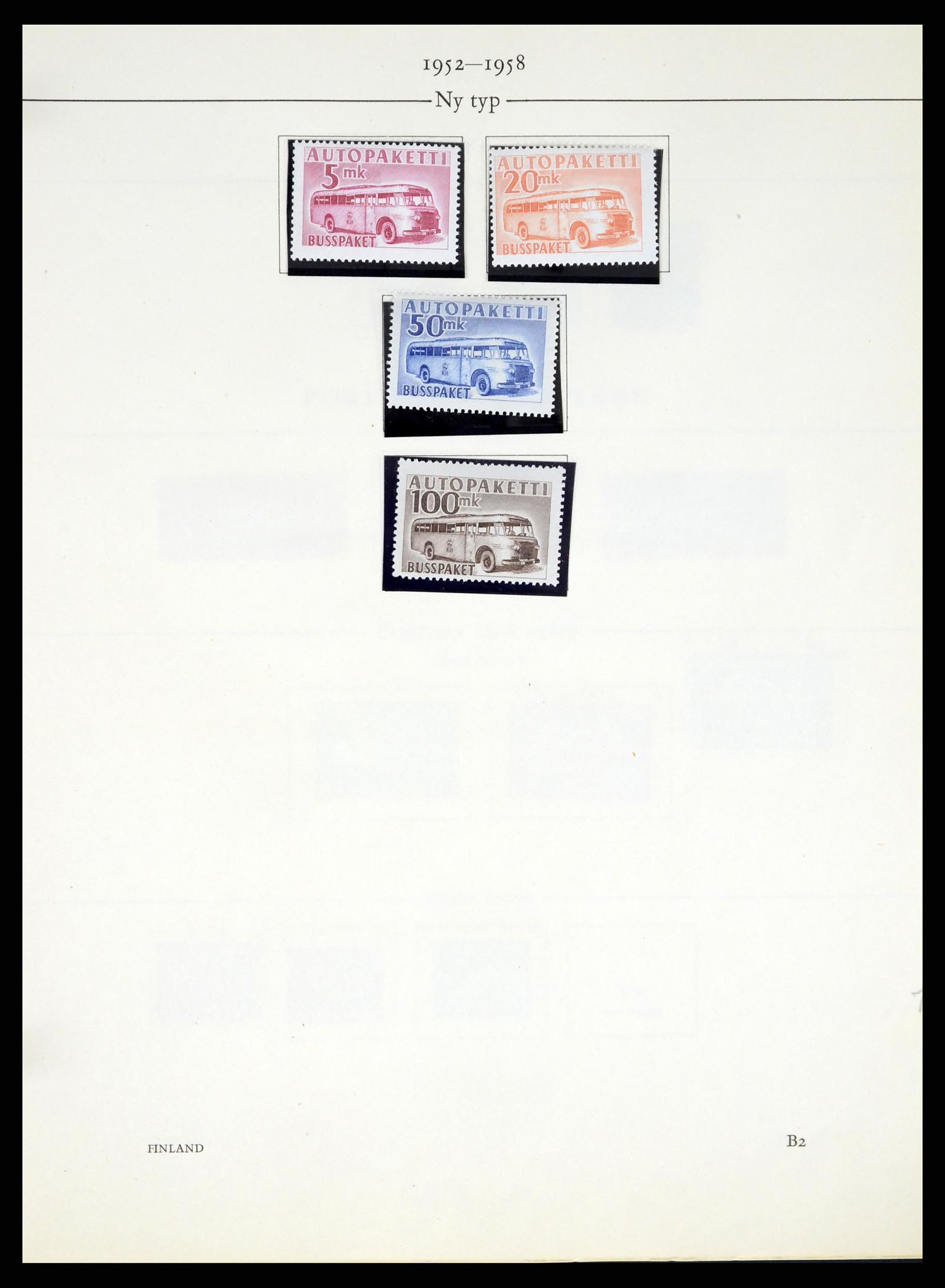 37387 227 - Postzegelverzameling 37387 Scandinavië 1851-1960.