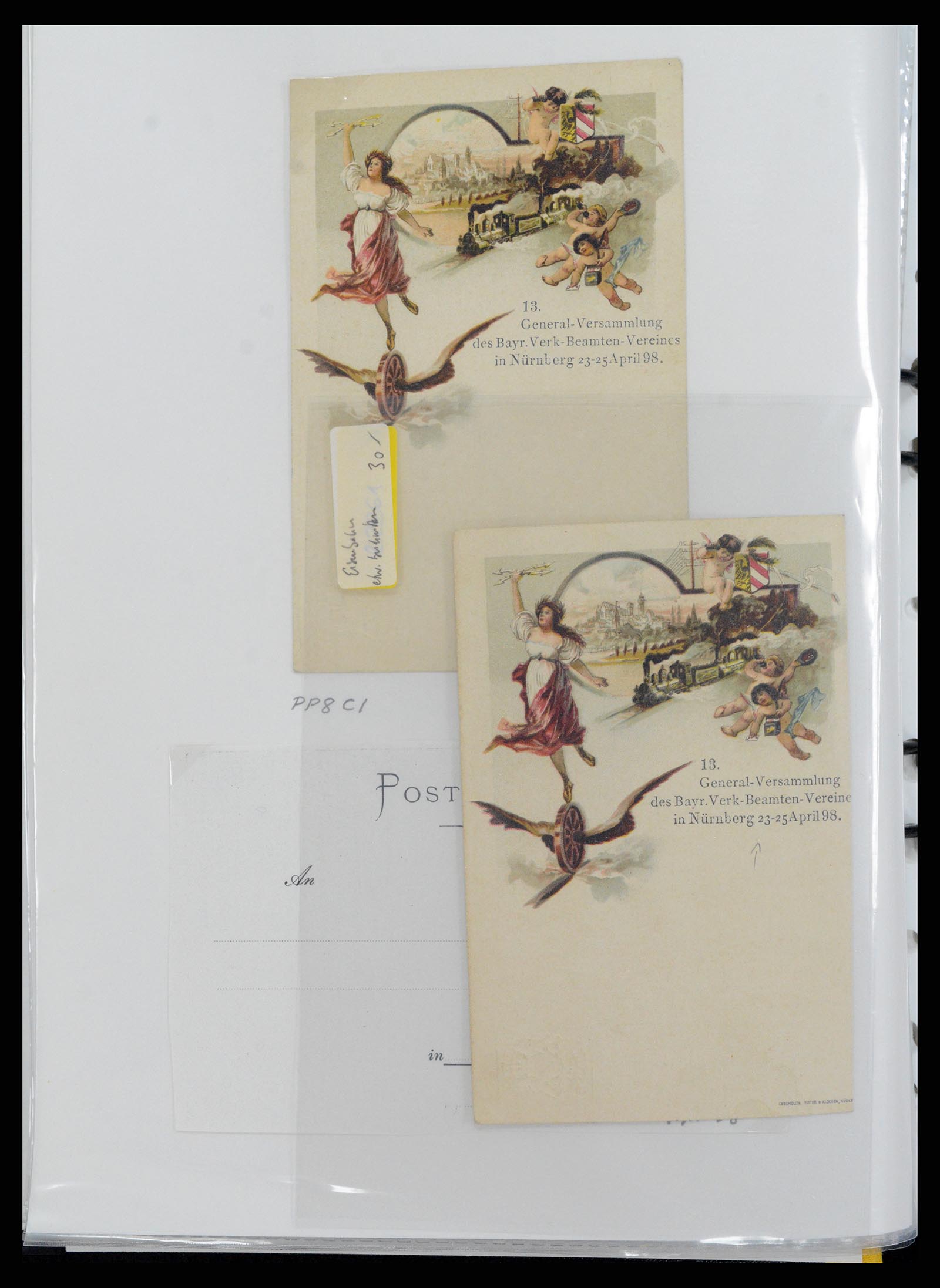 37389 011 - Postzegelverzameling 37389 Duitsland brieven 1890-1941.