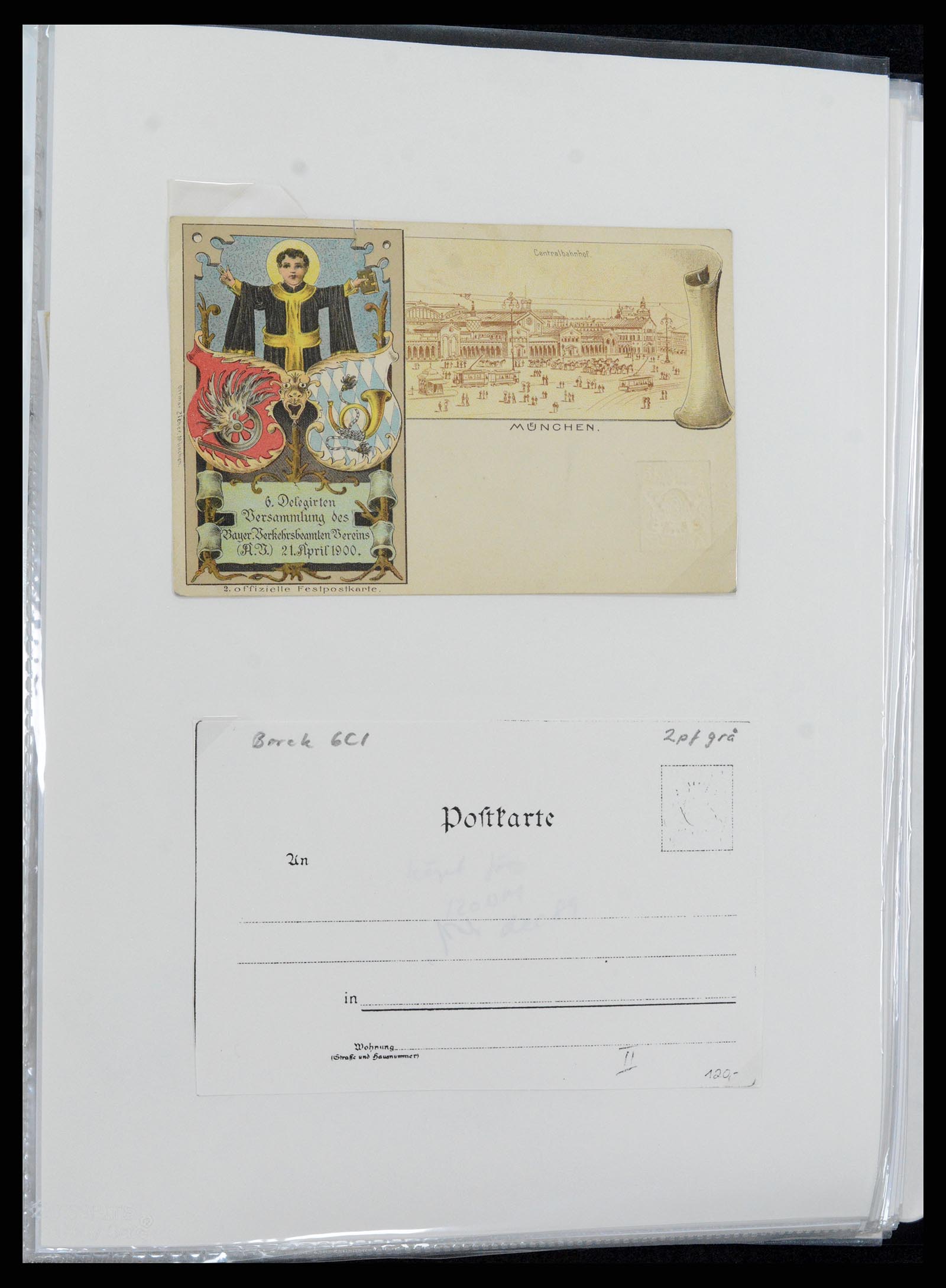 37389 020 - Postzegelverzameling 37389 Duitsland brieven 1890-1941.